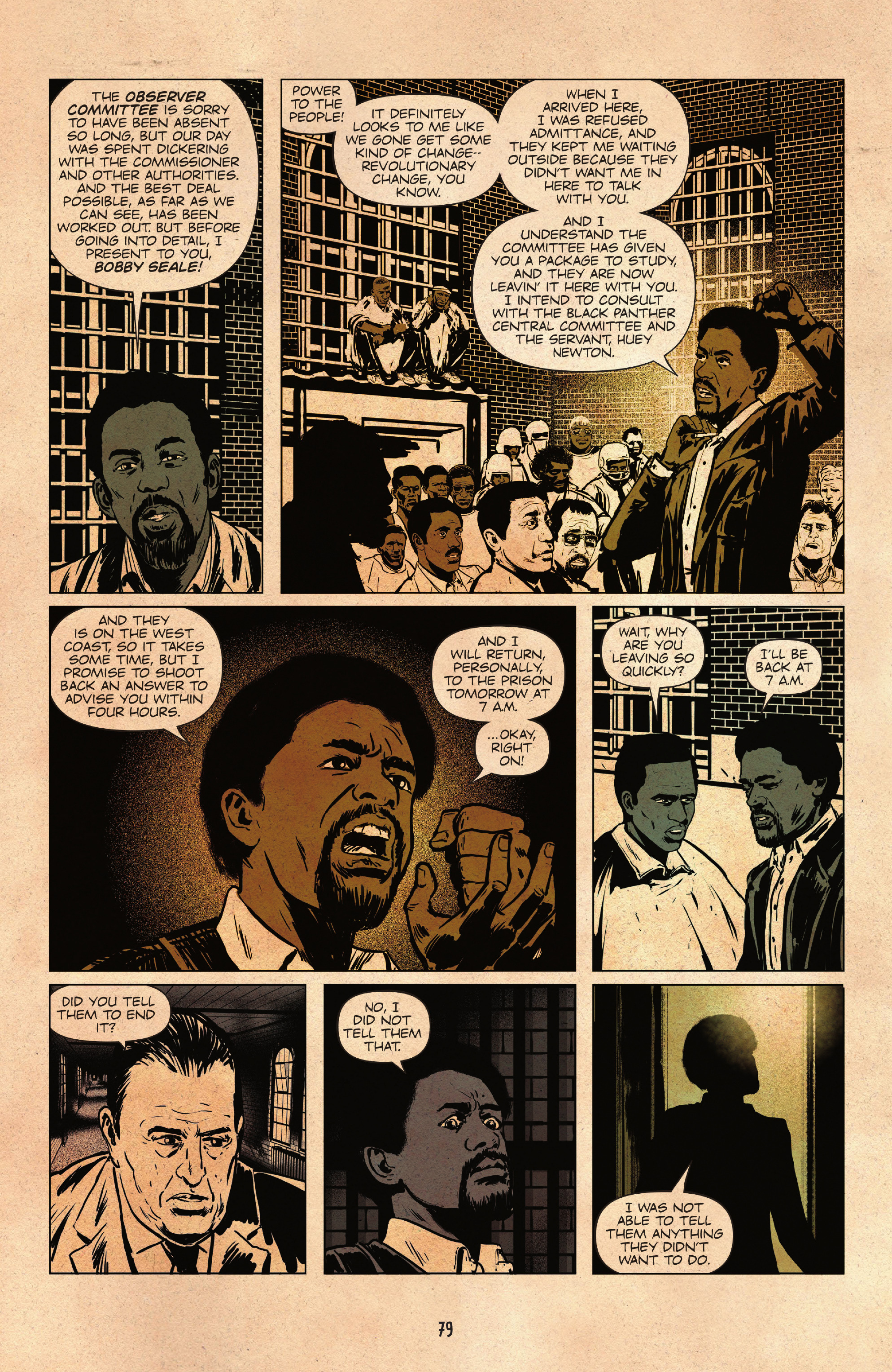 Read online Big Black: Stand At Attica comic -  Issue # TPB (Part 1) - 78