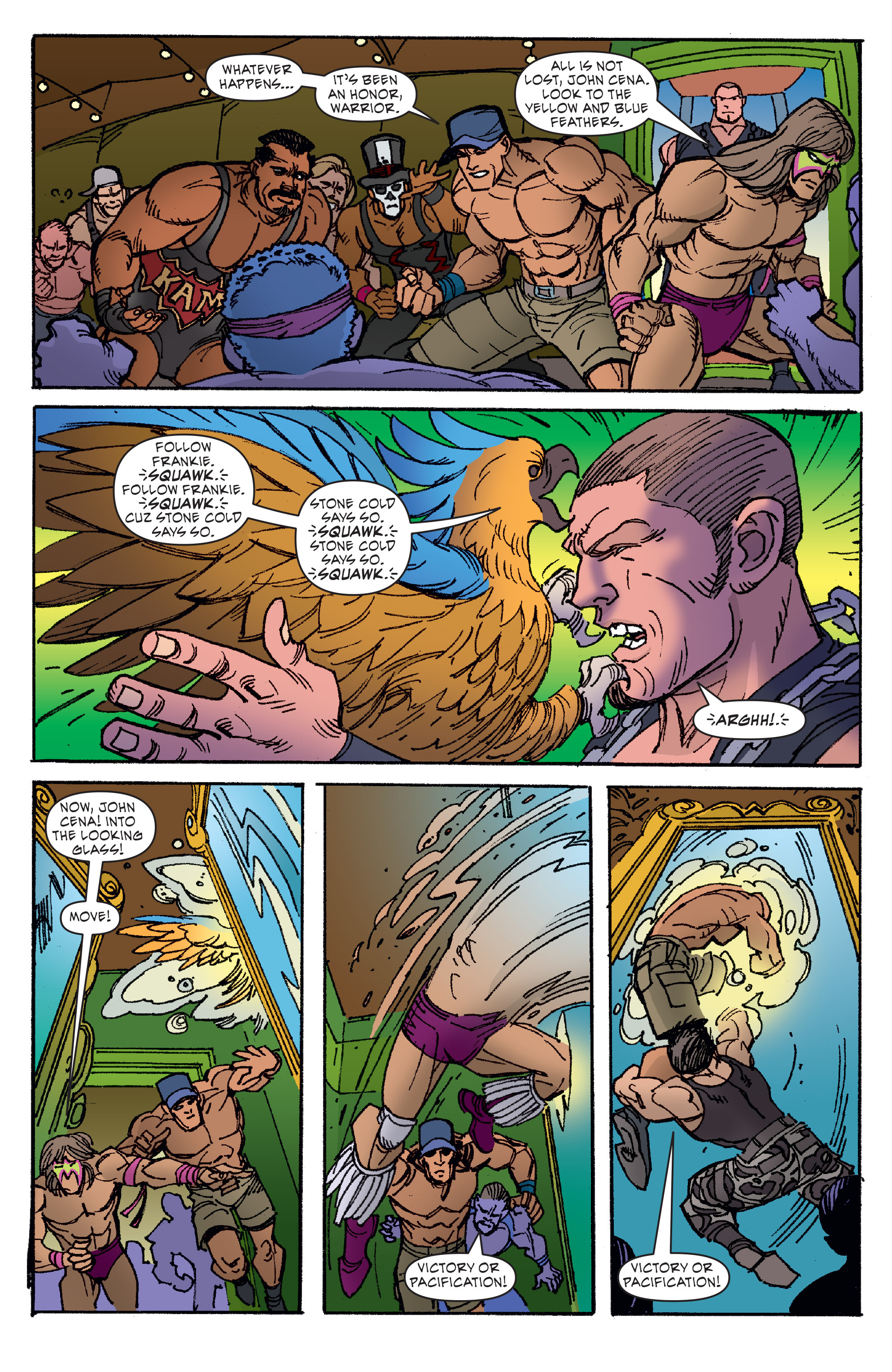 Read online WWE Superstars comic -  Issue #12 - 10