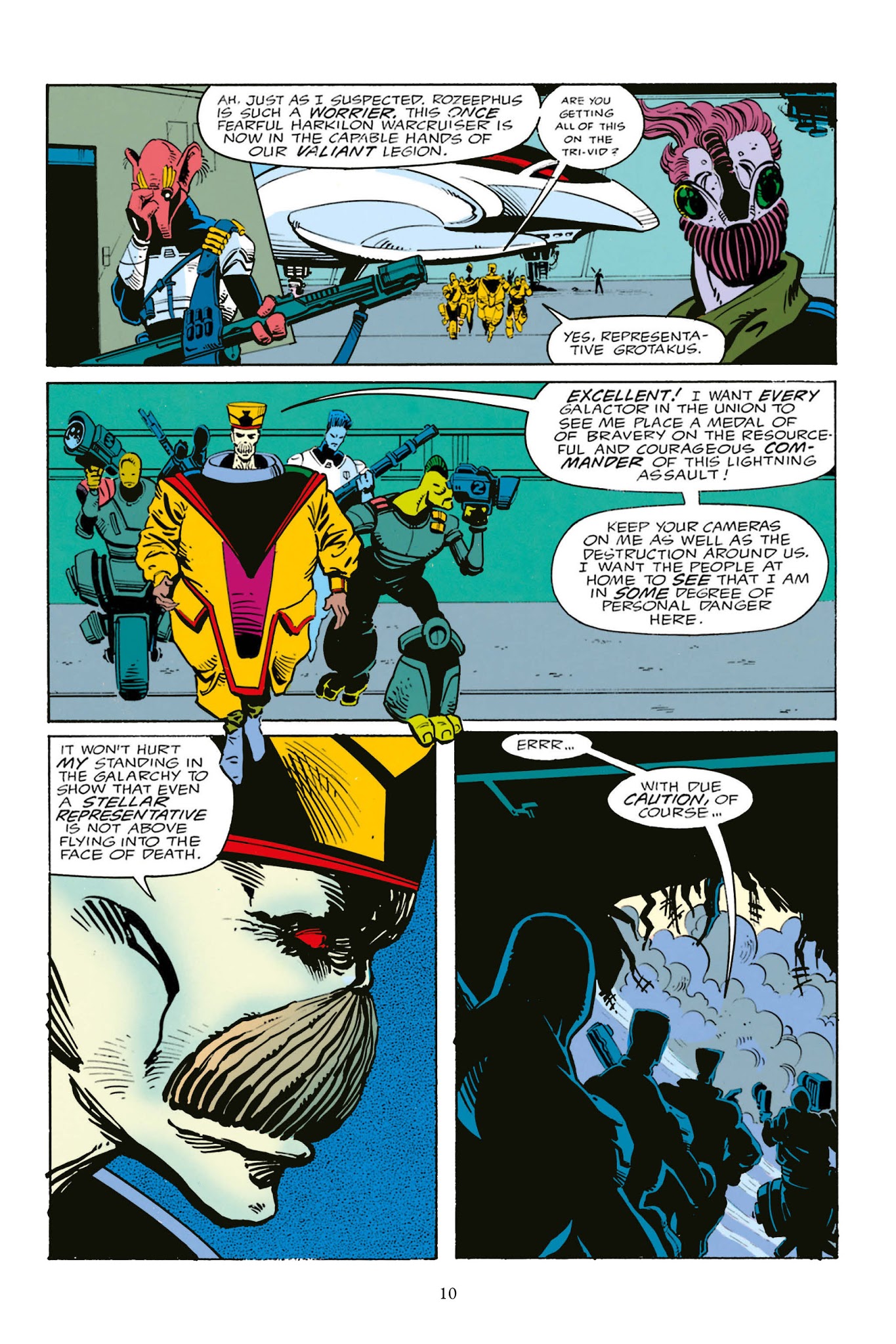 Read online Alien Legion: Dead and Buried comic -  Issue # TPB - 9