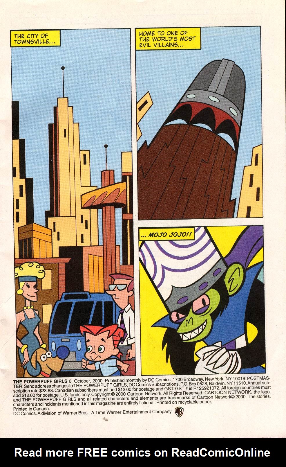 Read online The Powerpuff Girls comic -  Issue #6 - 2