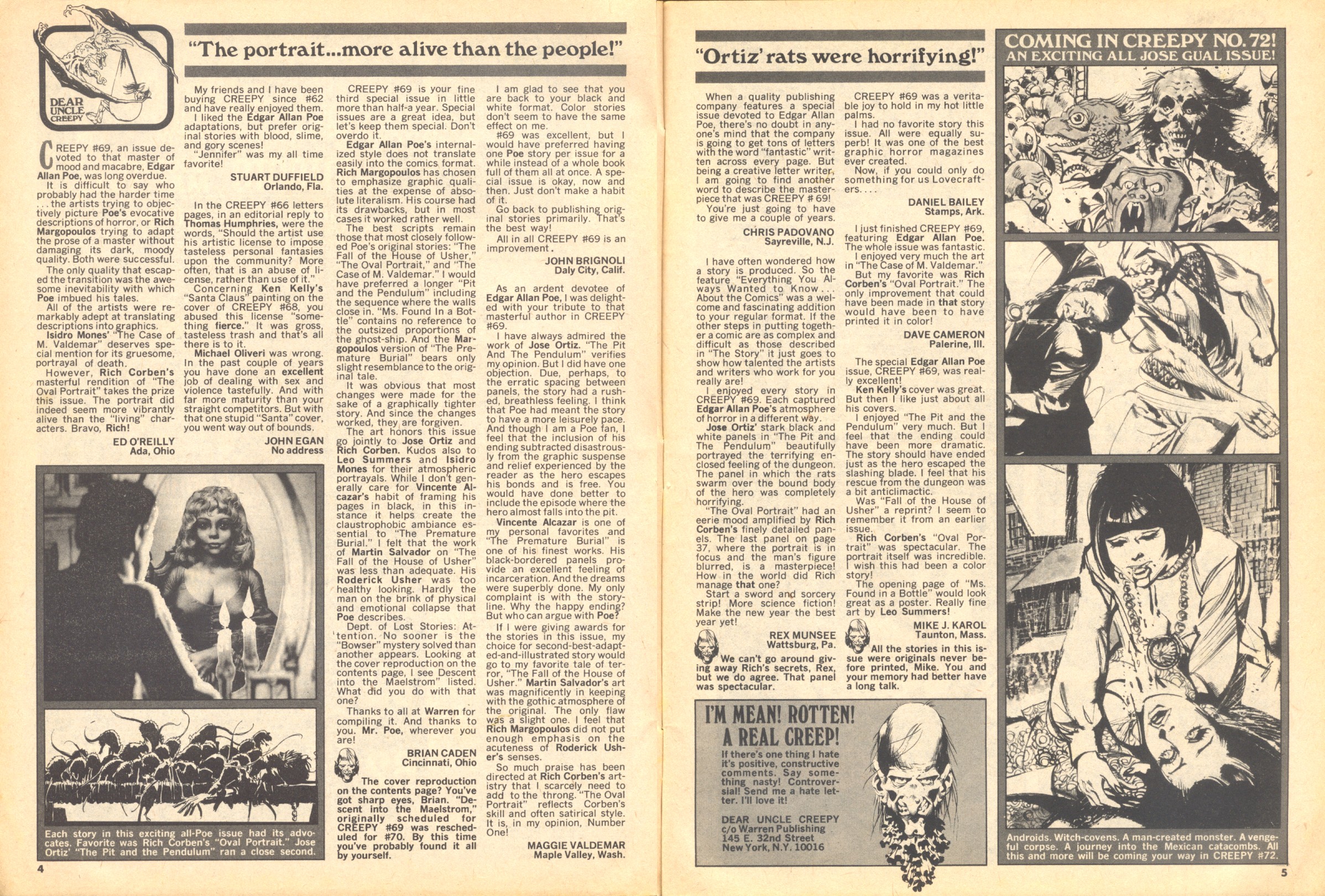 Read online Creepy (1964) comic -  Issue #71 - 4
