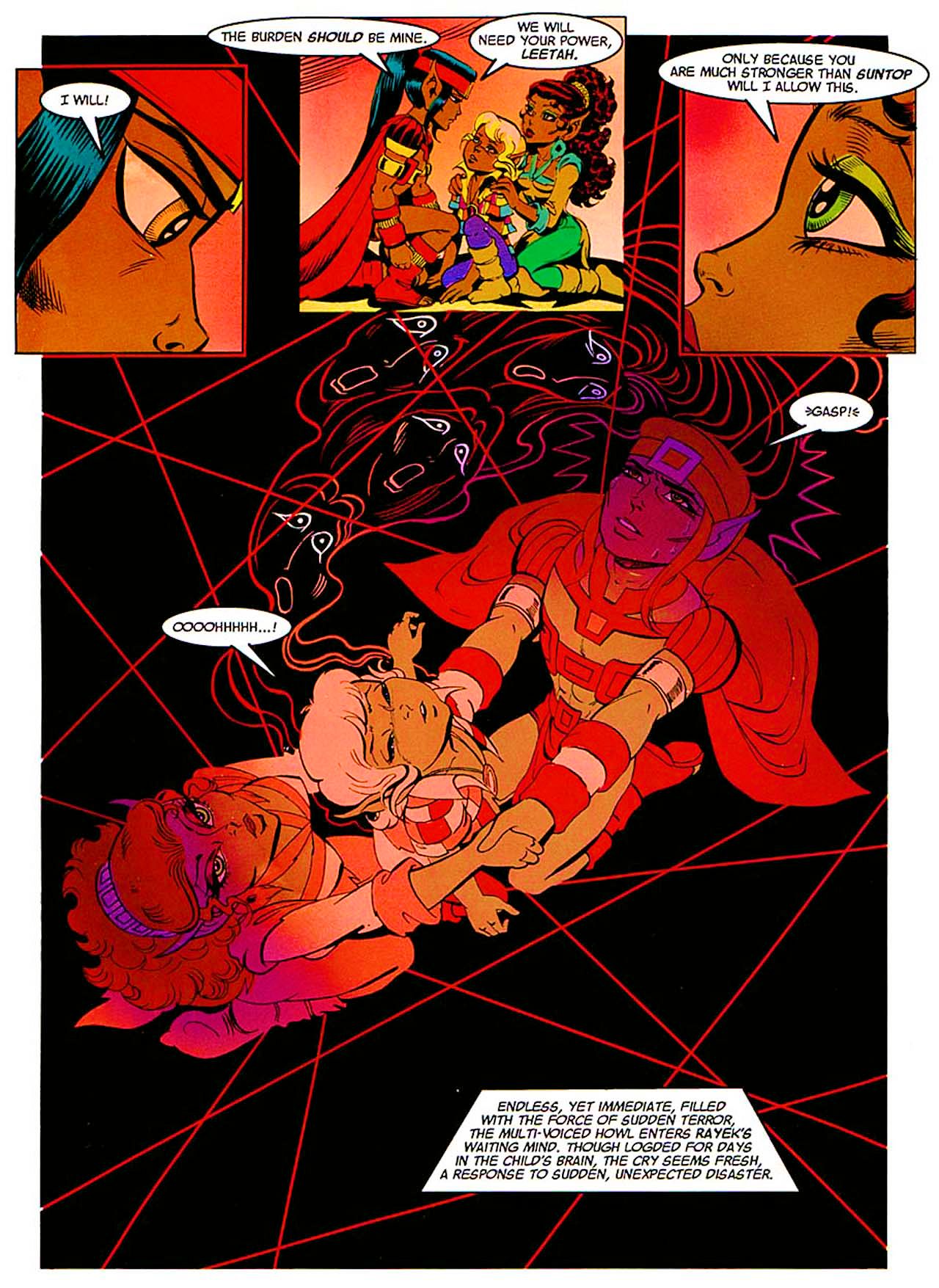 Read online ElfQuest: Kings of the Broken Wheel comic -  Issue #5 - 6
