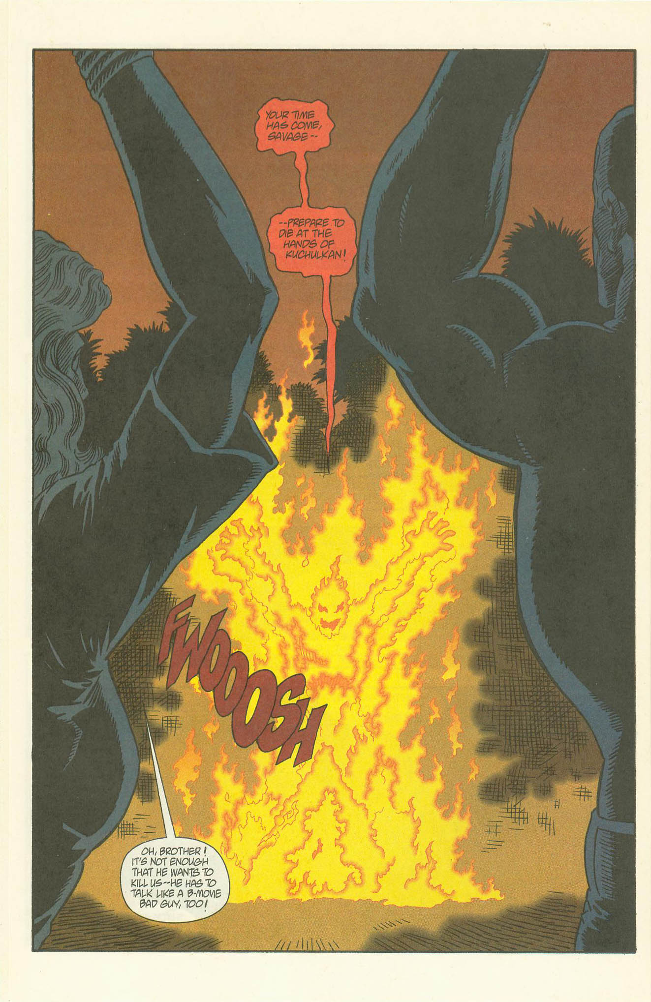 Read online Doc Savage: Curse of the Fire God comic -  Issue #4 - 8