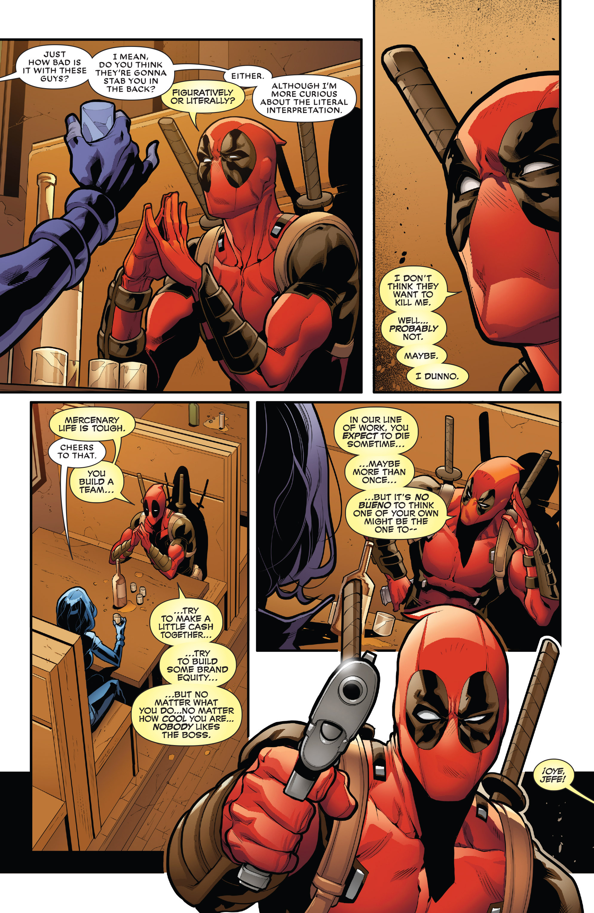 Read online Deadpool & the Mercs For Money [II] comic -  Issue #1 - 11