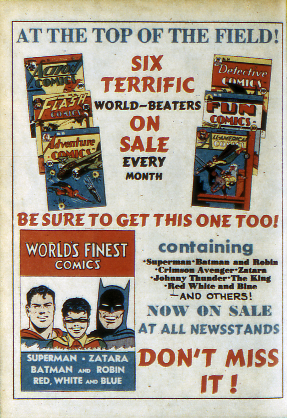 Read online Adventure Comics (1938) comic -  Issue #65 - 67