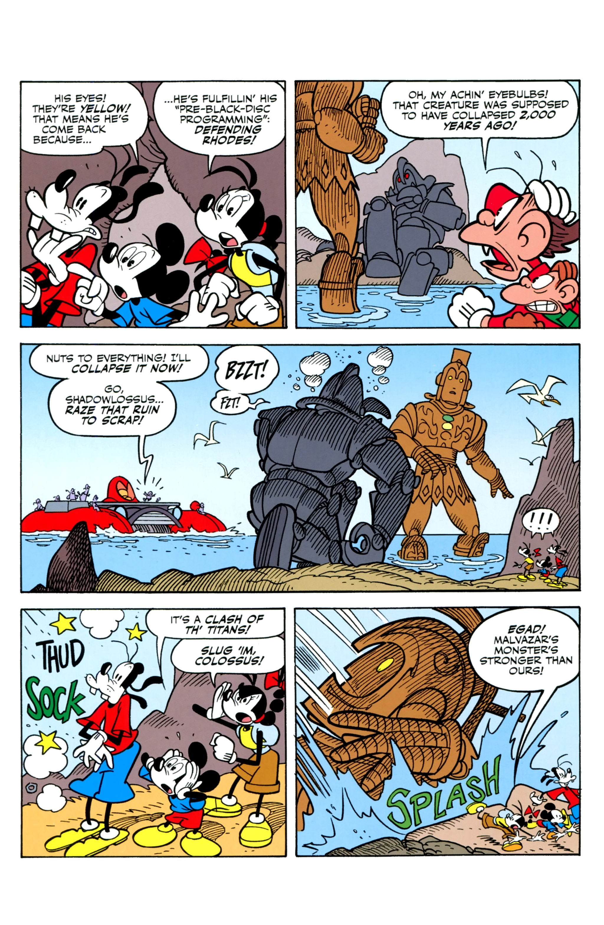 Read online Mickey Mouse (2015) comic -  Issue #11 - 16