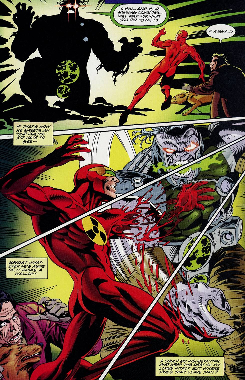 Read online Solar, Man of the Atom comic -  Issue #58 - 16