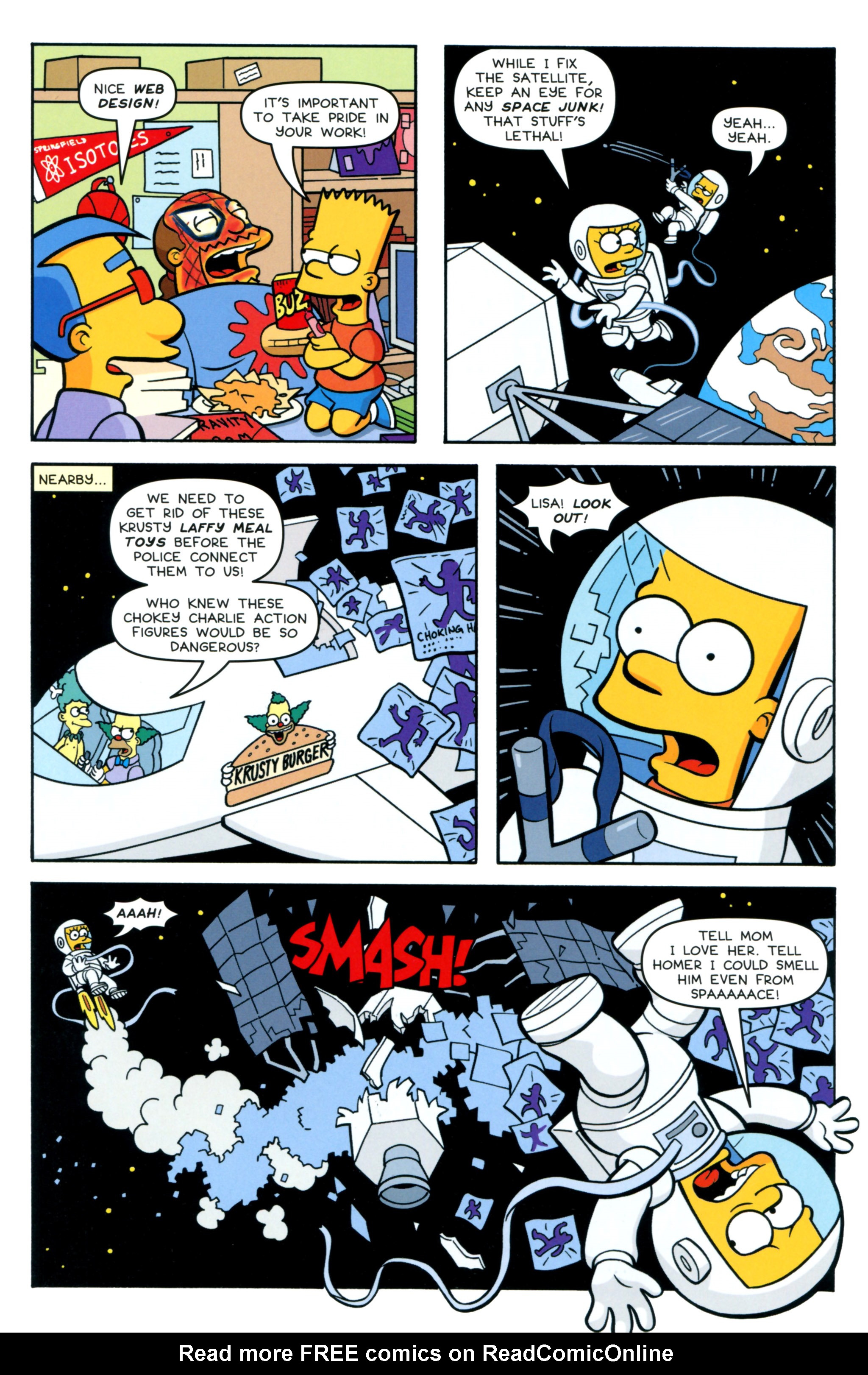 Read online Simpsons Comics comic -  Issue #218 - 24