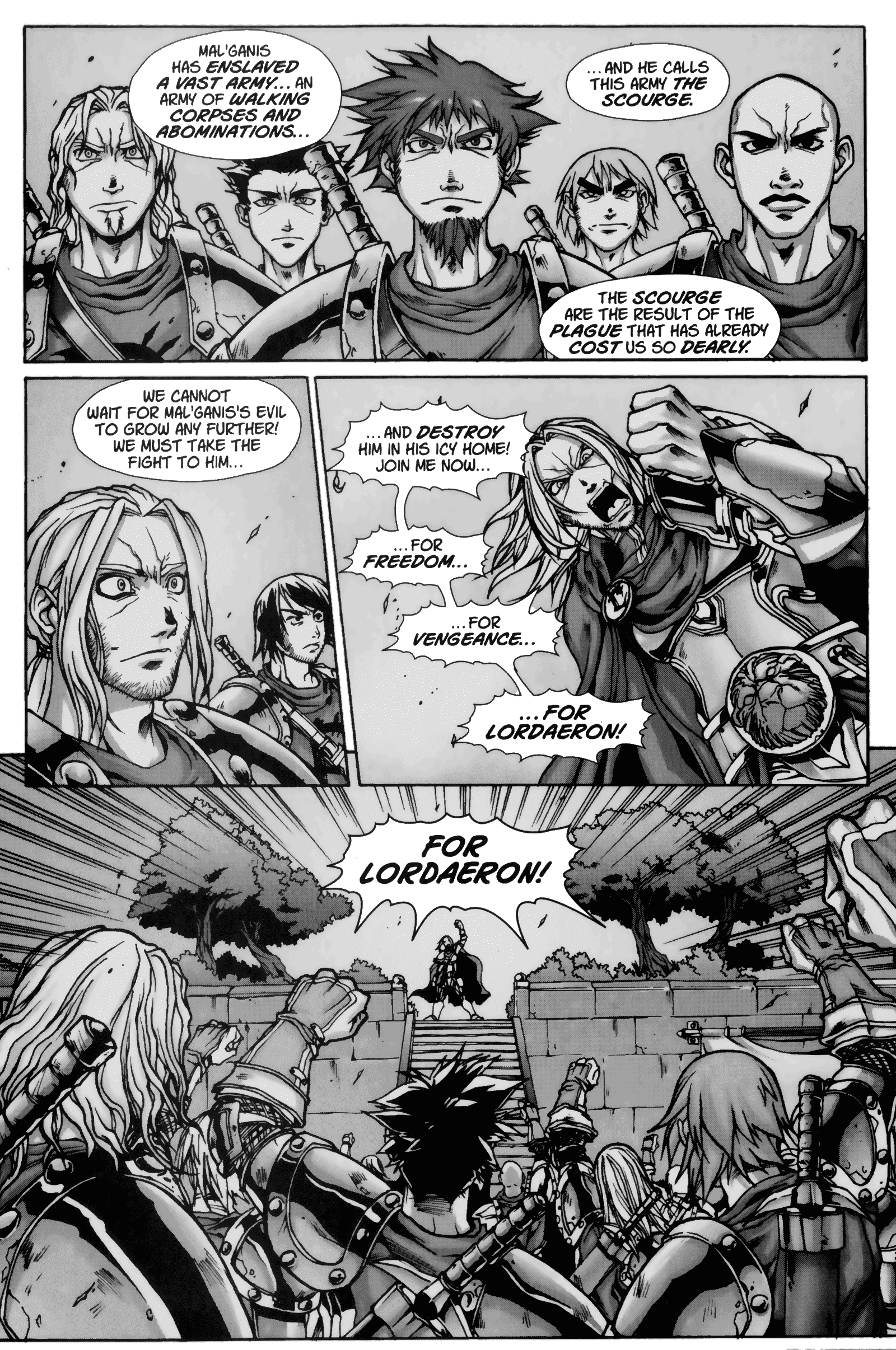 Read online World of Warcraft: Death Knight comic -  Issue # TPB (Part 1) - 44