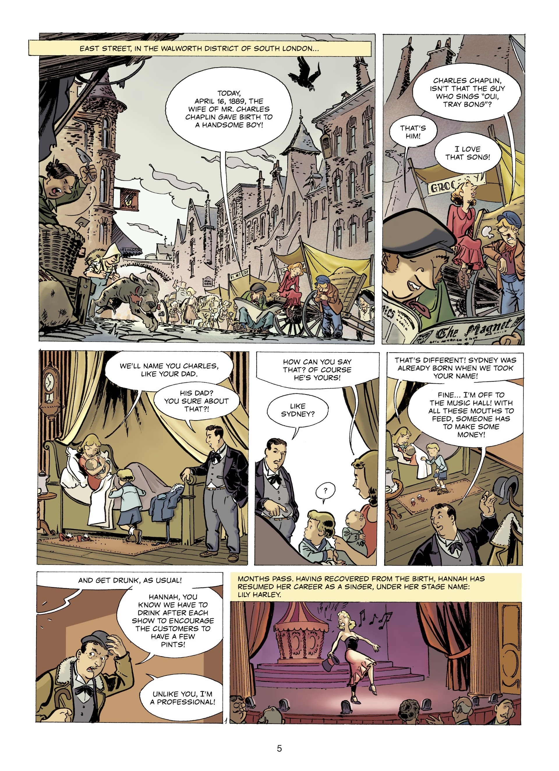 Read online The Stars of History: Charlie Chaplin comic -  Issue # TPB - 3