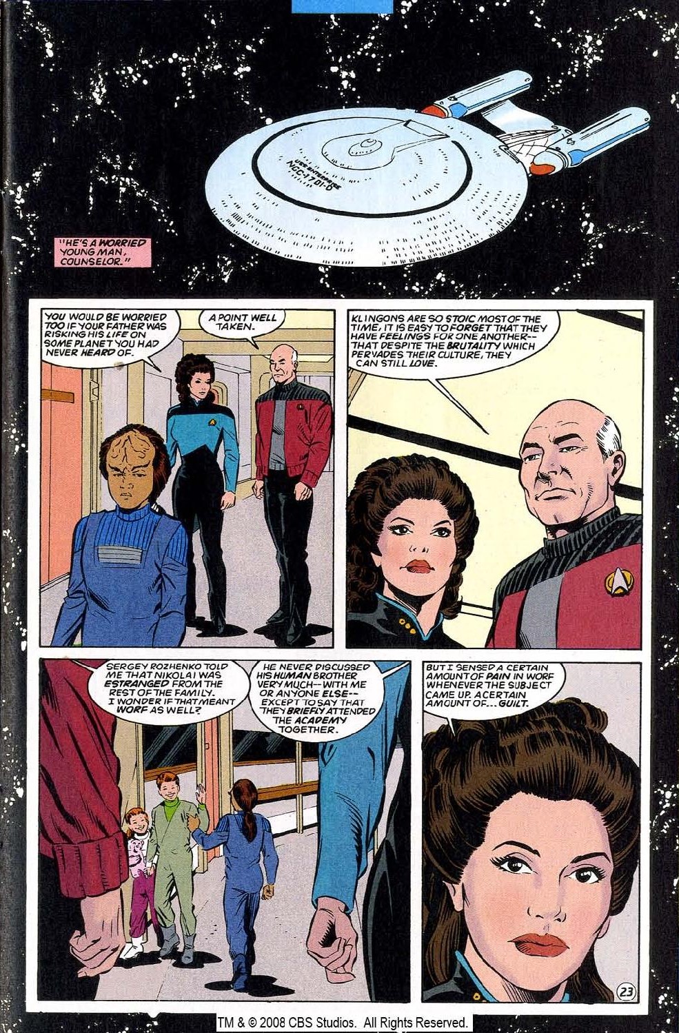 Read online Star Trek: The Next Generation - Shadowheart comic -  Issue #2 - 24