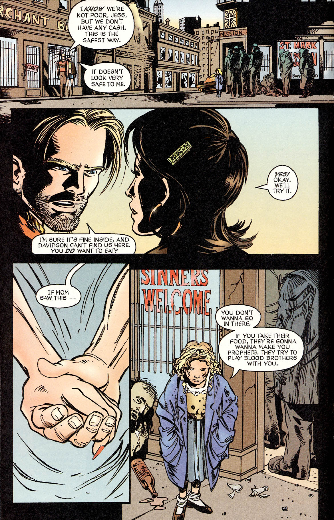 Read online Leonard Nimoy's Primortals (1996) comic -  Issue #4 - 9