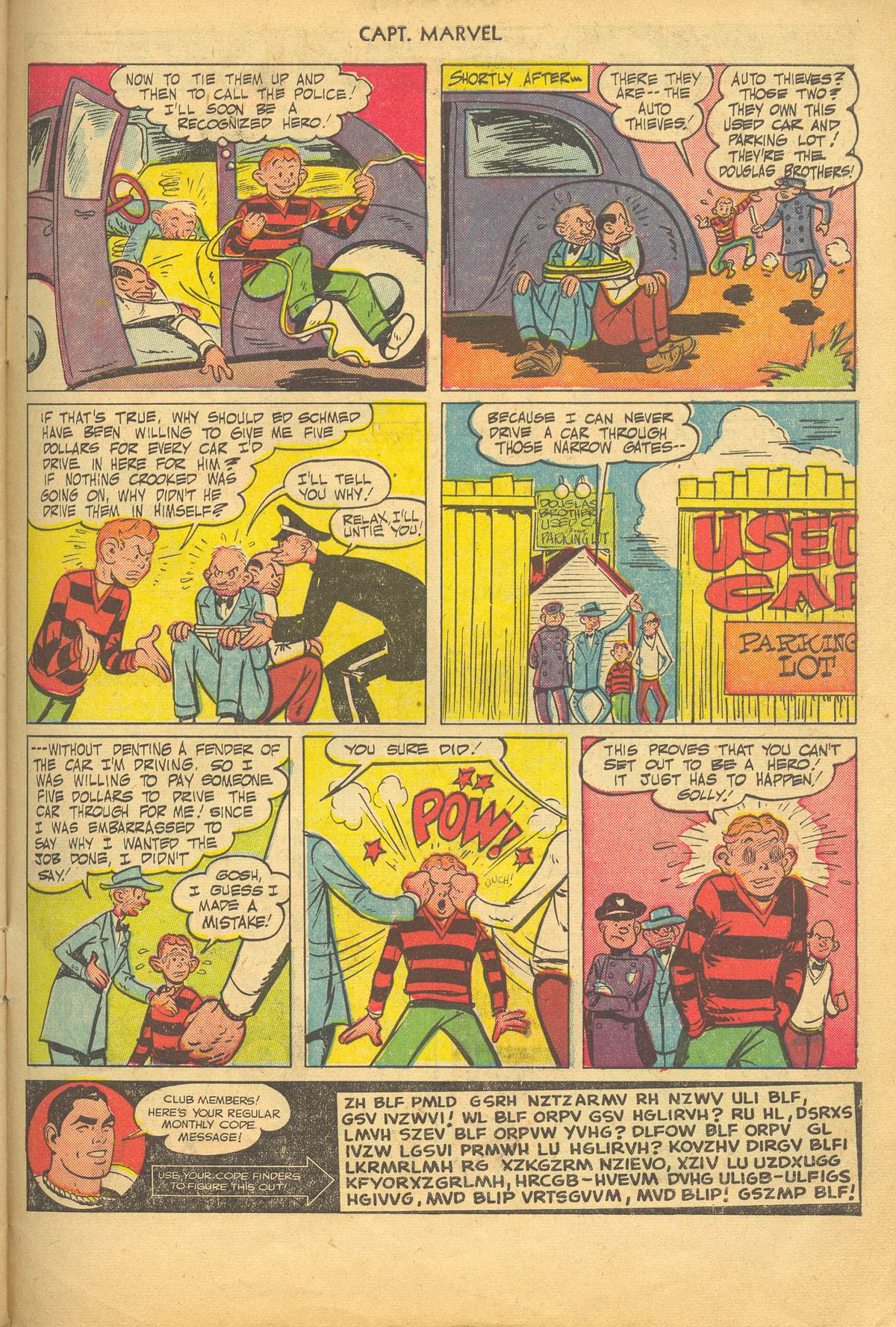 Read online Captain Marvel Adventures comic -  Issue #125 - 27