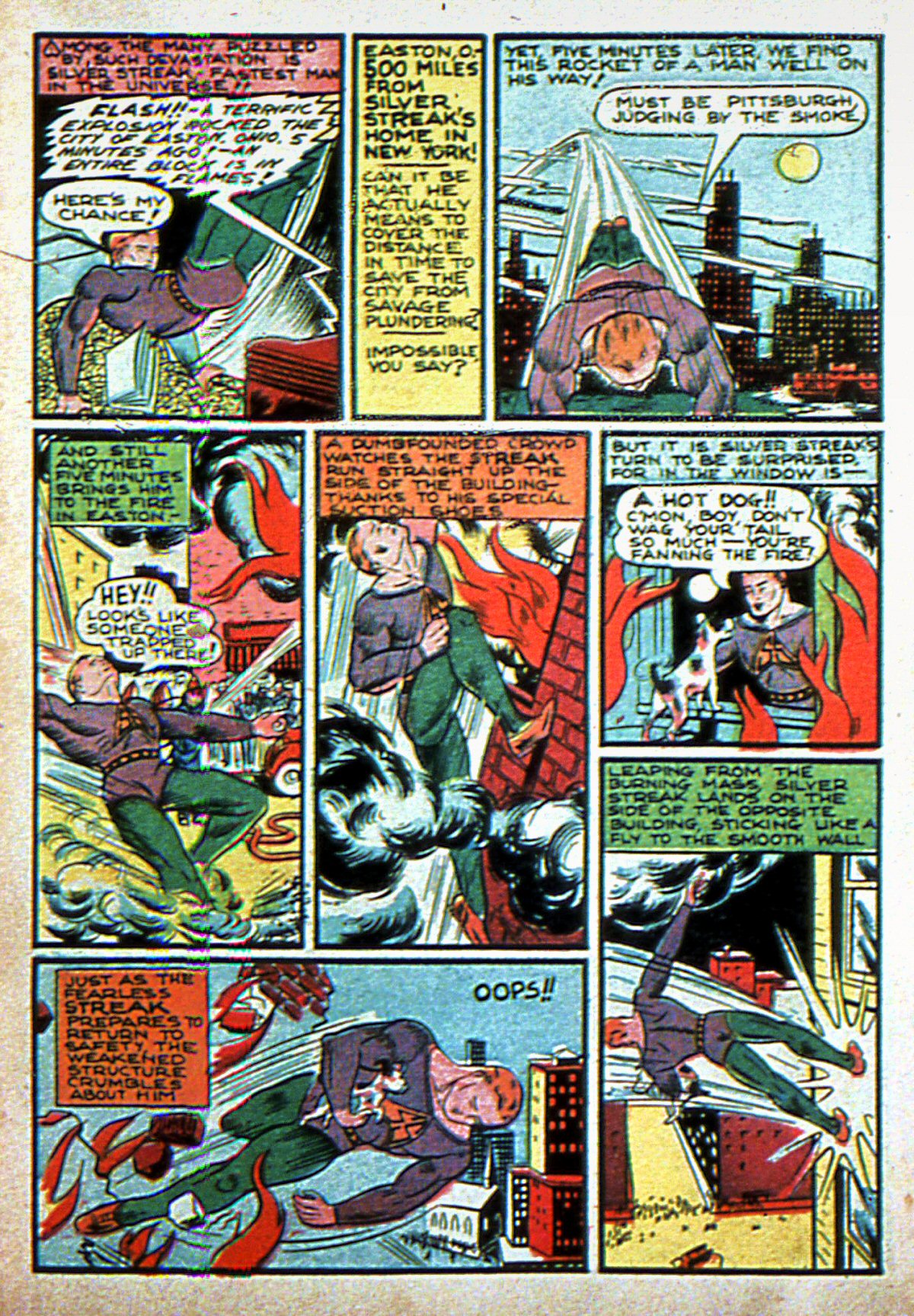 Read online Silver Streak Comics comic -  Issue #5 - 6