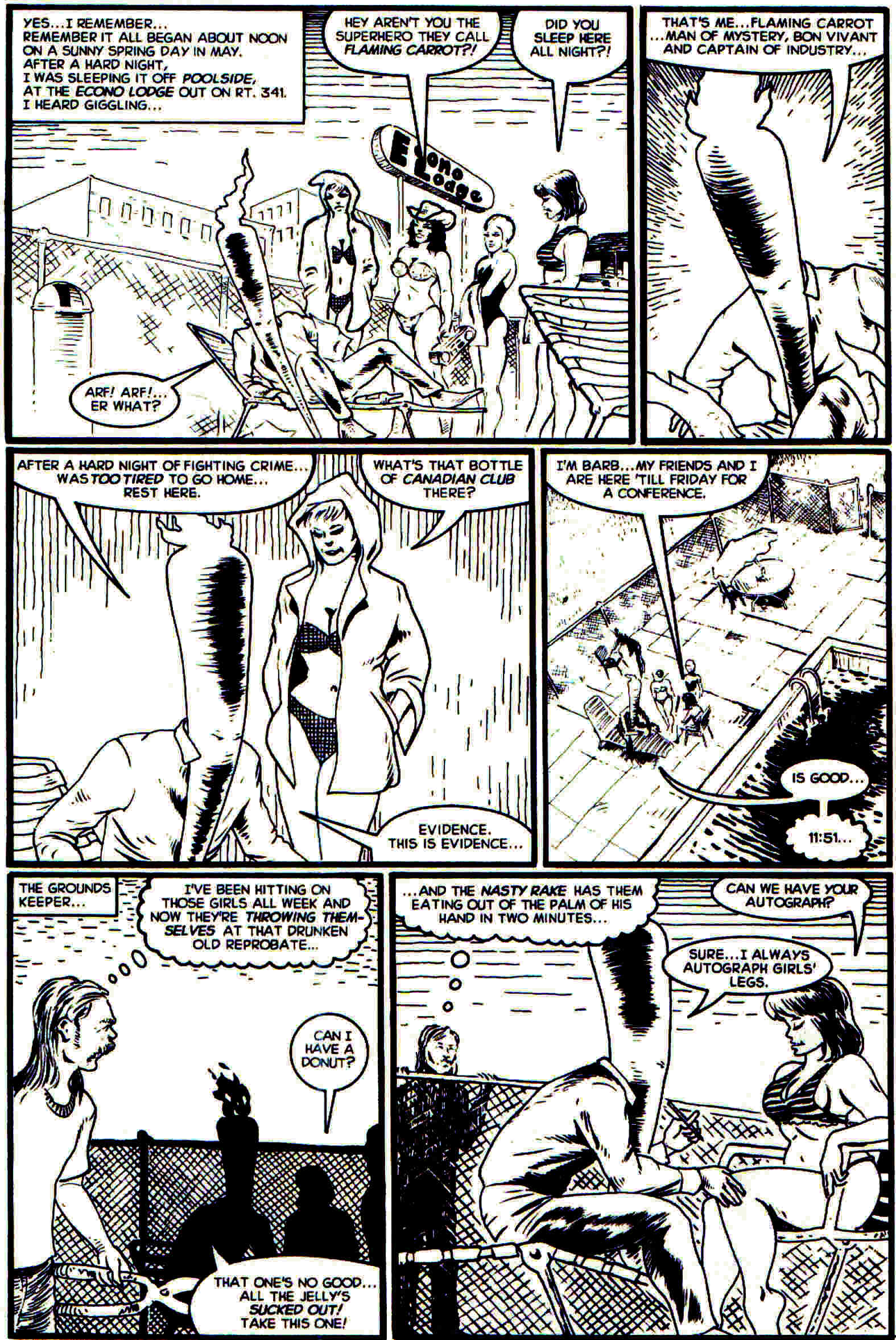 Read online Flaming Carrot Comics (1988) comic -  Issue #28 - 4