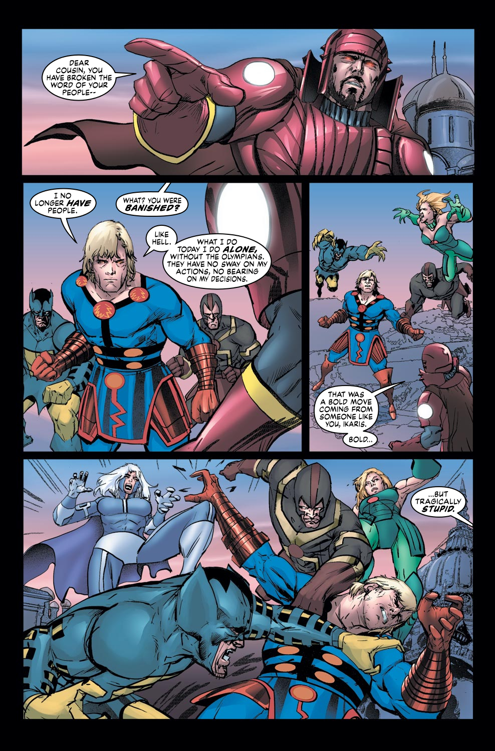 Read online Eternals (2008) comic -  Issue #7 - 13