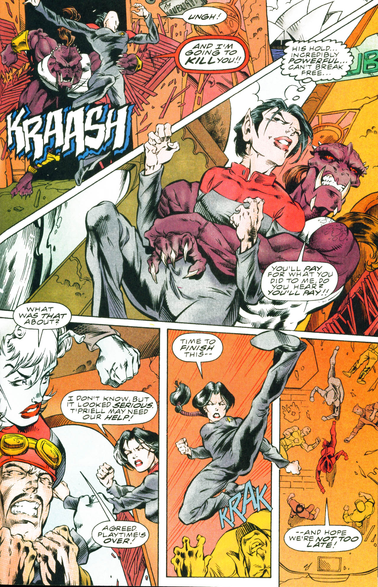 Read online Star Trek: Starfleet Academy (1996) comic -  Issue #2 - 17