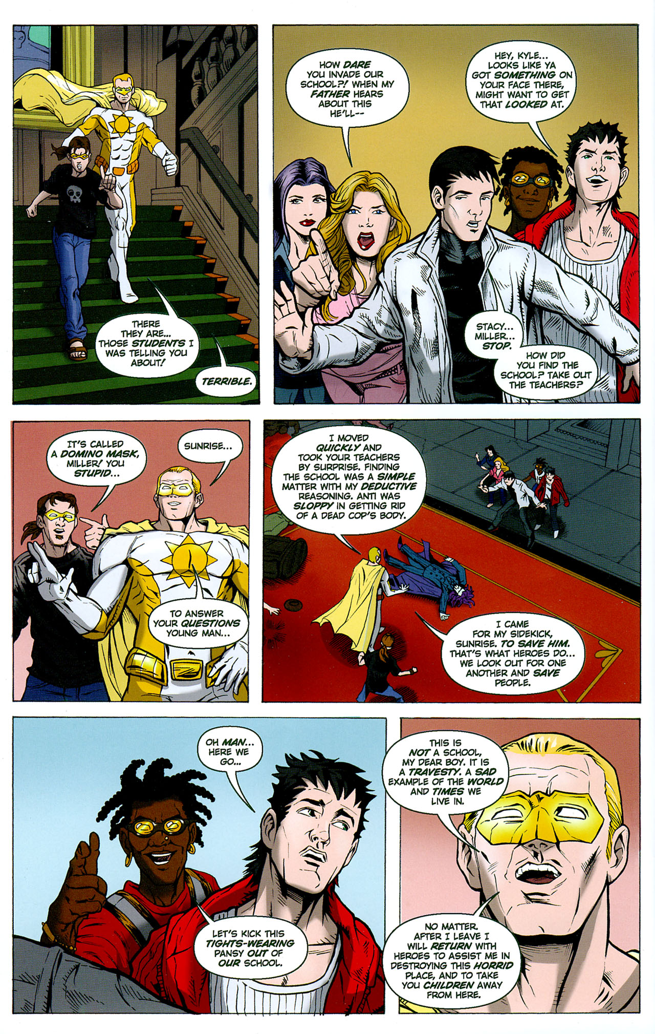 Read online Necessary Evil comic -  Issue #3 - 19