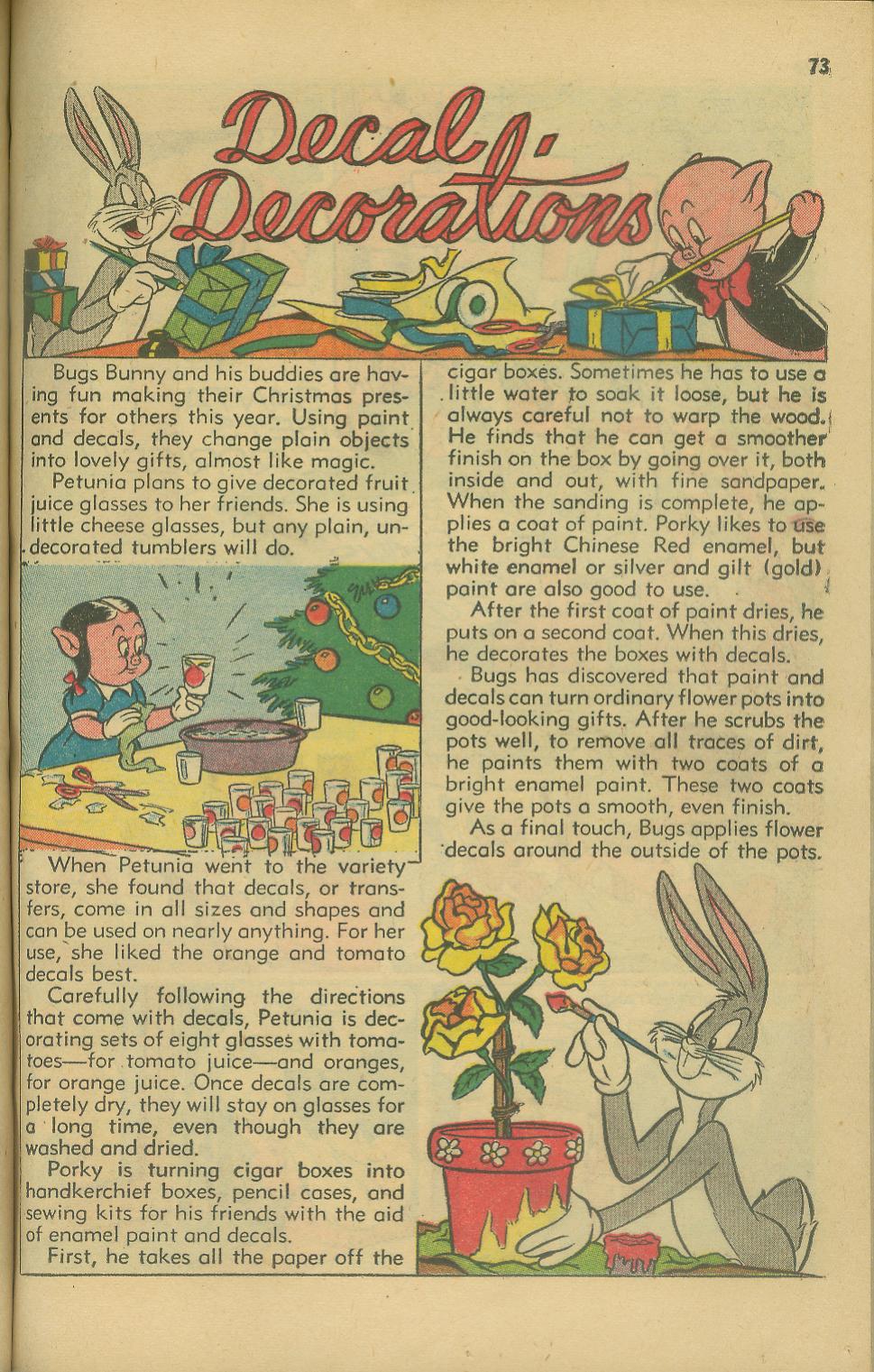 Read online Bugs Bunny's Christmas Funnies comic -  Issue # TPB 1 - 75