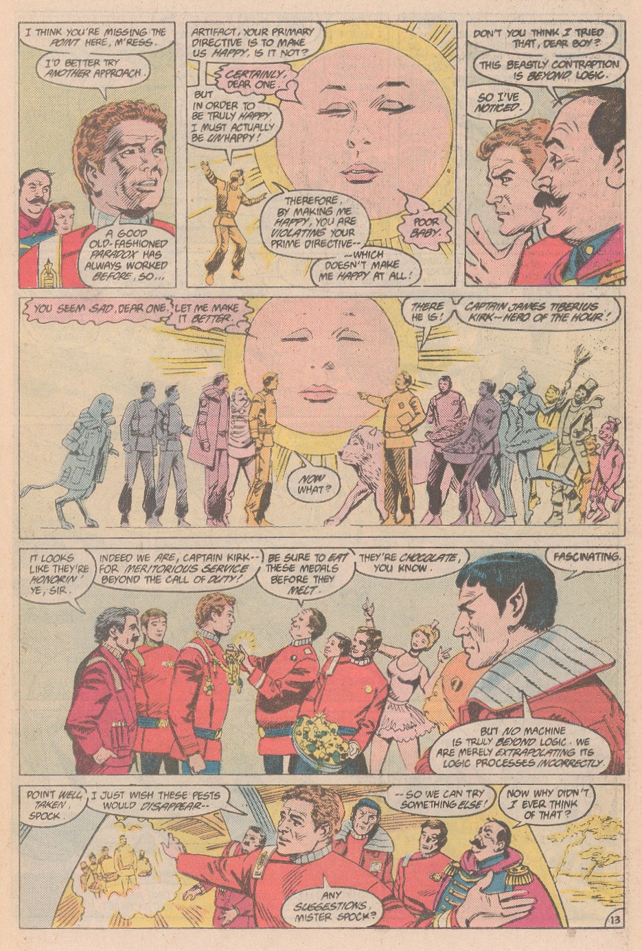 Read online Star Trek (1984) comic -  Issue #40 - 14