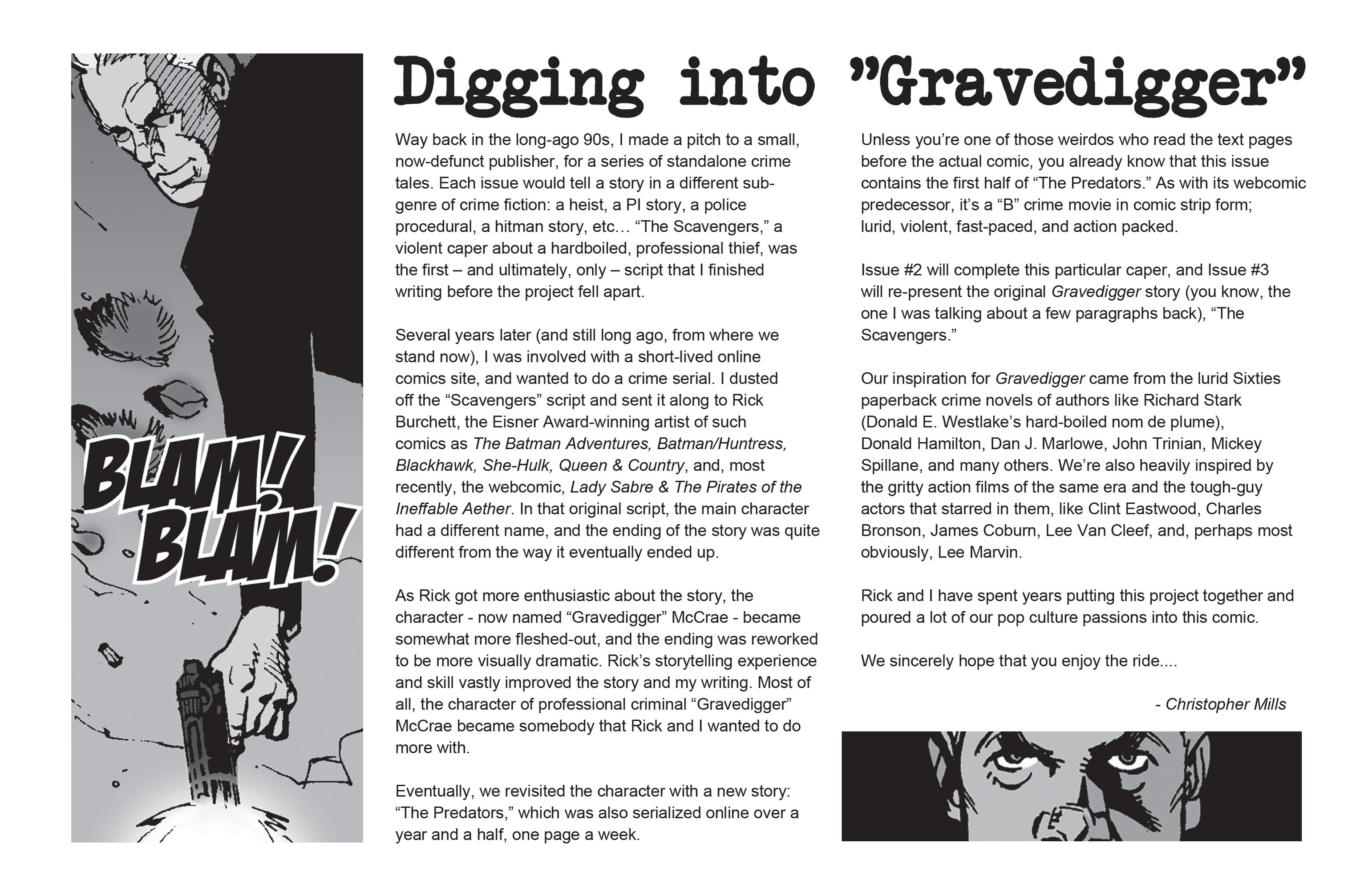 Read online Gravedigger comic -  Issue #1 - 28