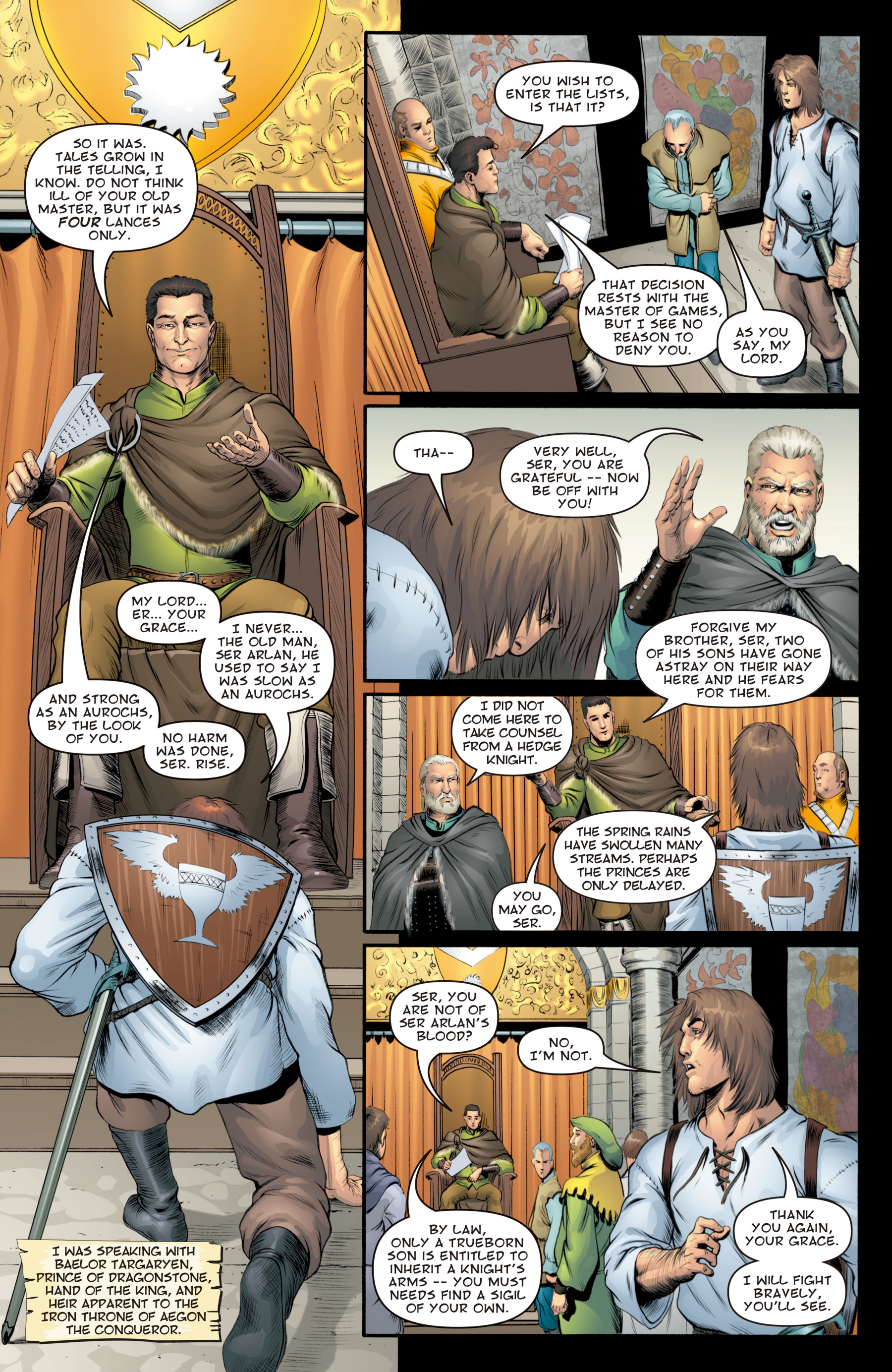 Read online The Hedge Knight: The Graphic Novel comic -  Issue # Full - 59