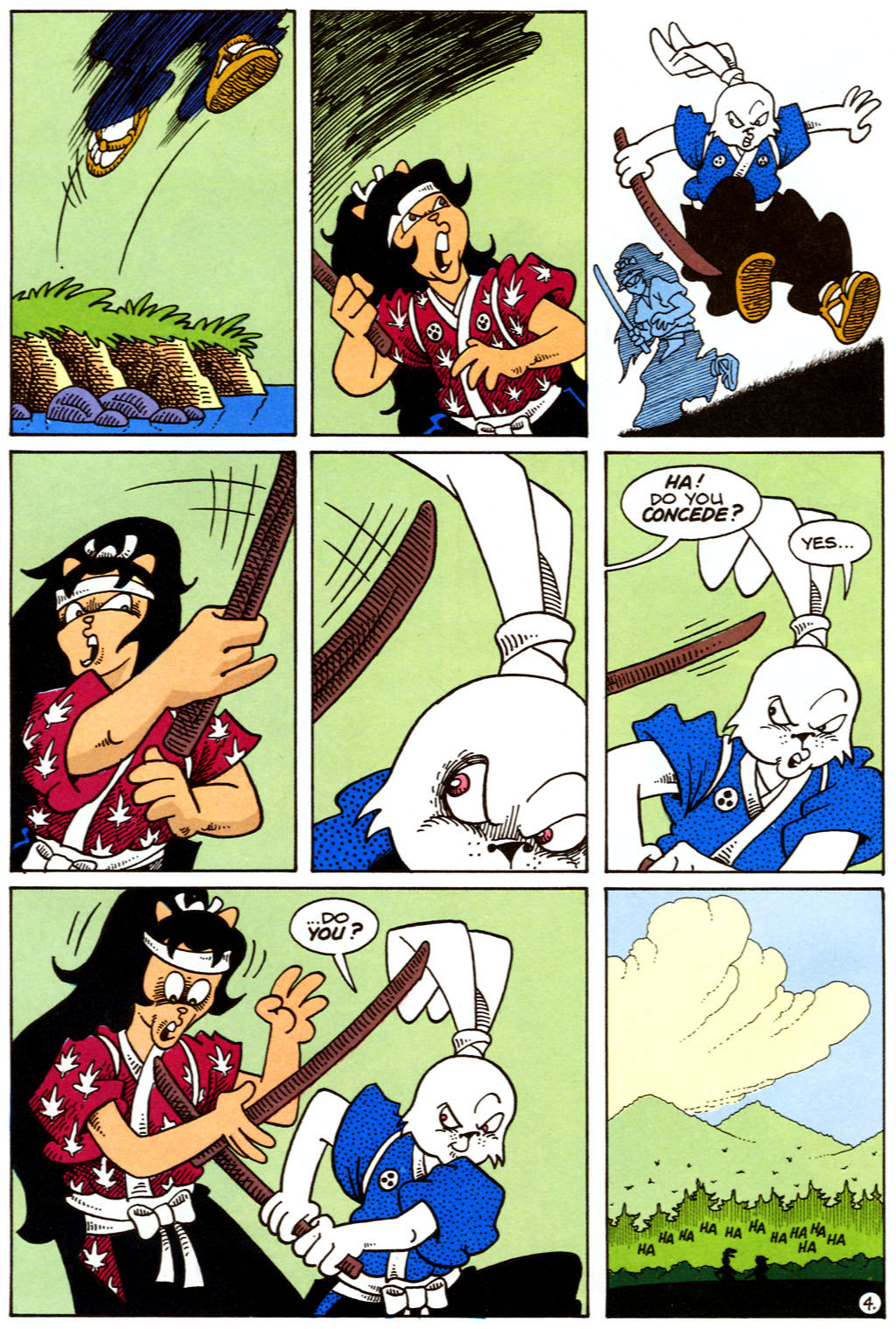 Read online Usagi Yojimbo Color Special comic -  Issue #1 - 5