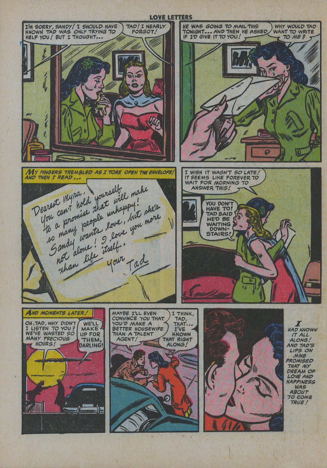 Read online Love Letters comic -  Issue #25 - 32