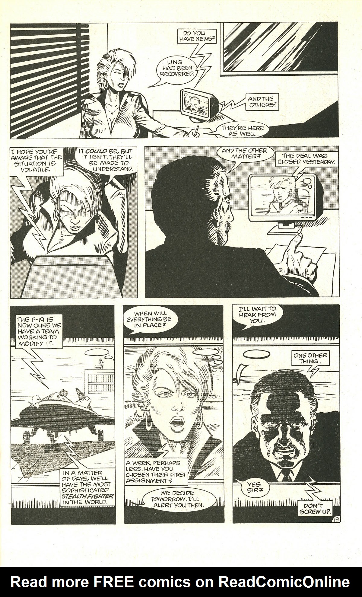 Read online Stealth Force comic -  Issue #1 - 21