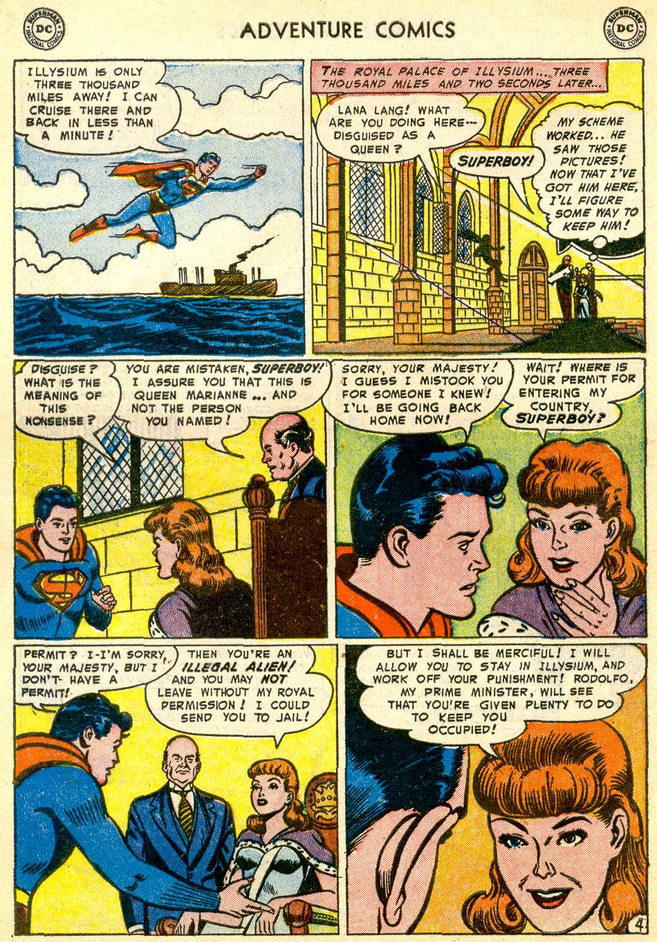 Read online Adventure Comics (1938) comic -  Issue #192 - 6