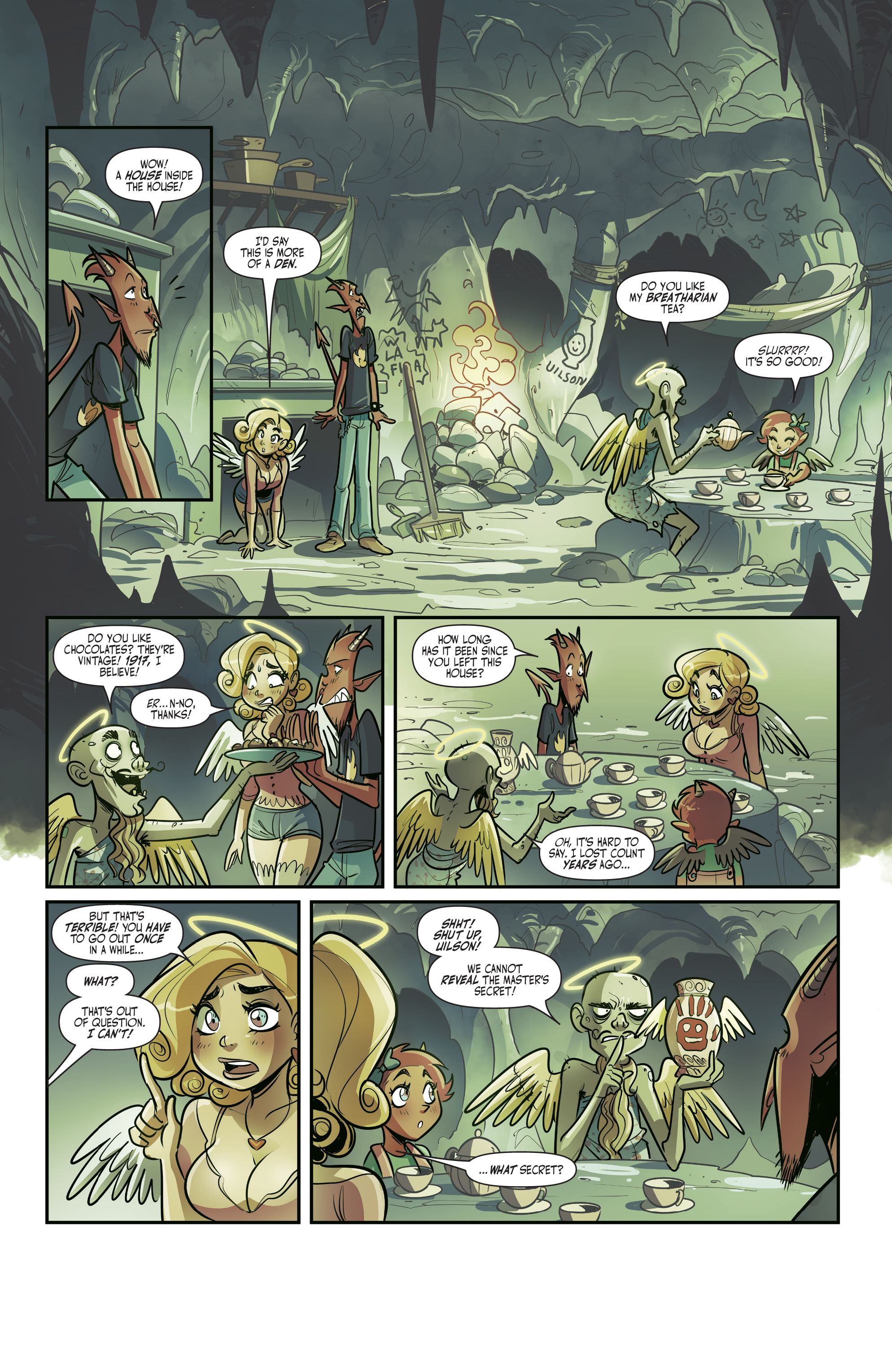 Read online Un/Sacred Vol. 2 comic -  Issue #2 - 3