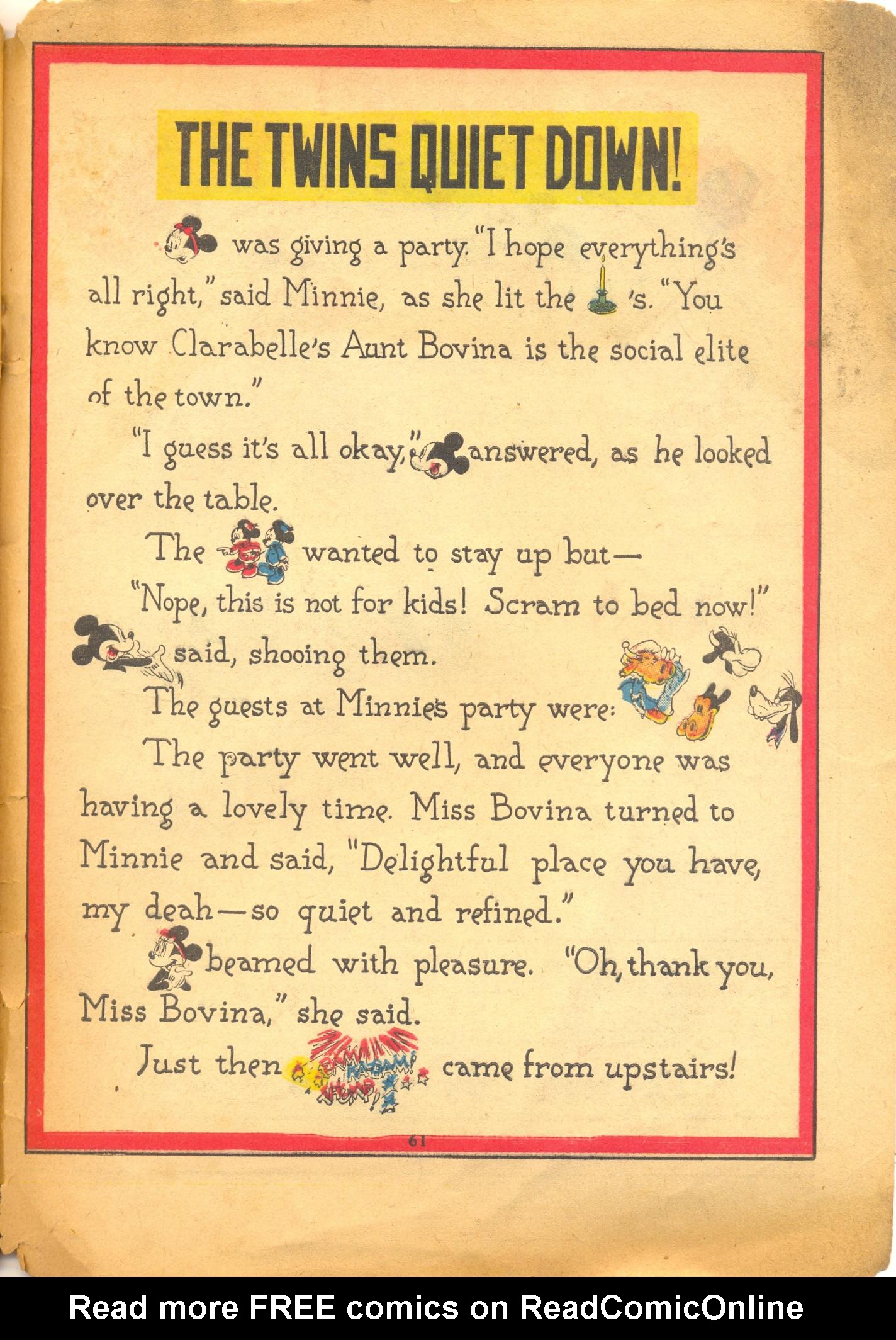 Read online Walt Disney's Comics and Stories comic -  Issue #21 - 63