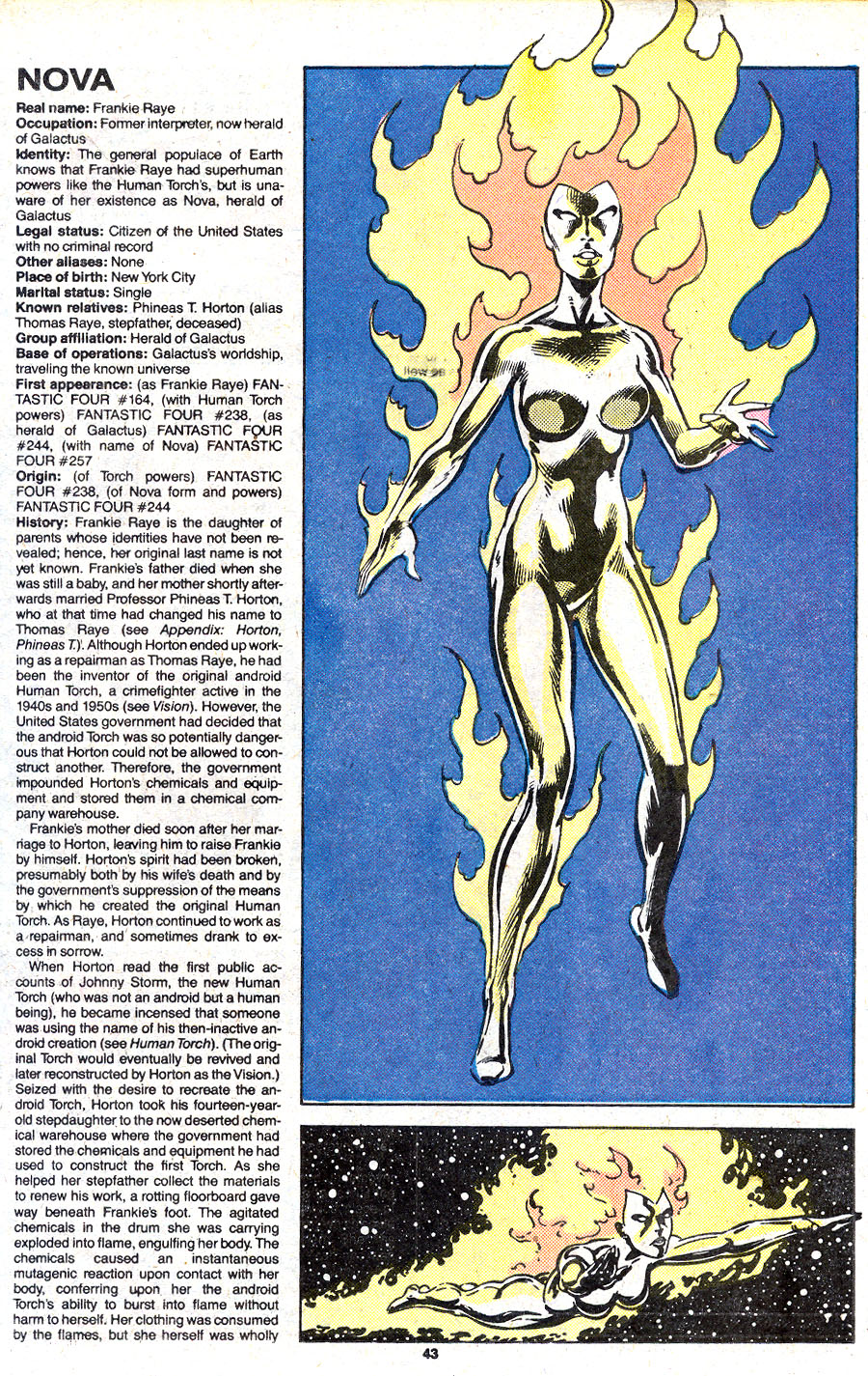 Read online The Official Handbook of the Marvel Universe Deluxe Edition comic -  Issue #9 - 49