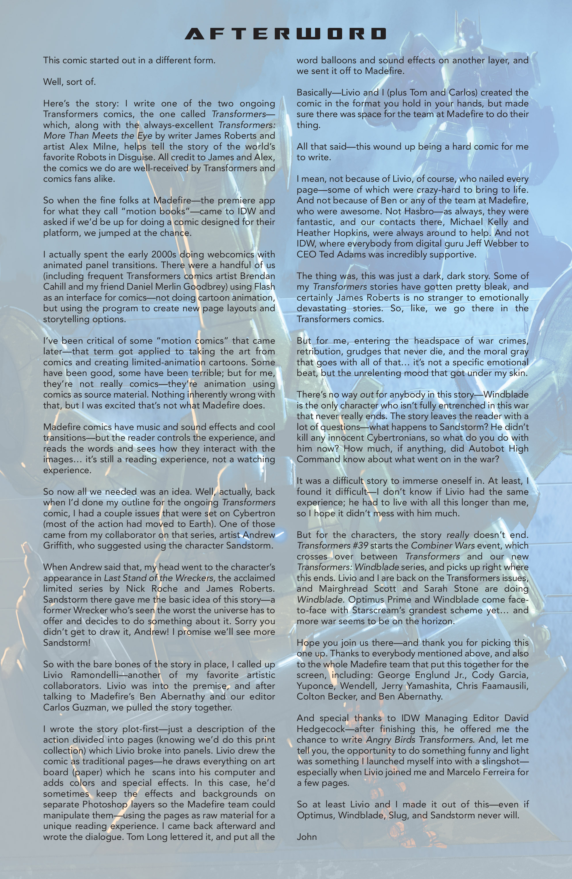 Read online The Transformers: Punishment comic -  Issue # Full - 47