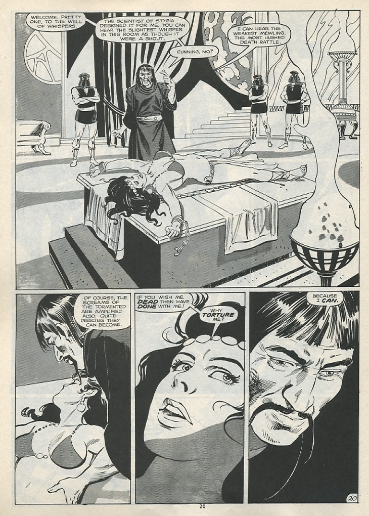 Read online The Savage Sword Of Conan comic -  Issue #177 - 22