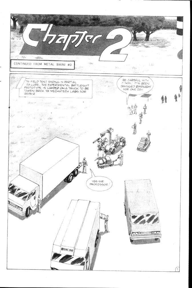 Read online Metal Bikini (1996) comic -  Issue #1 - 3