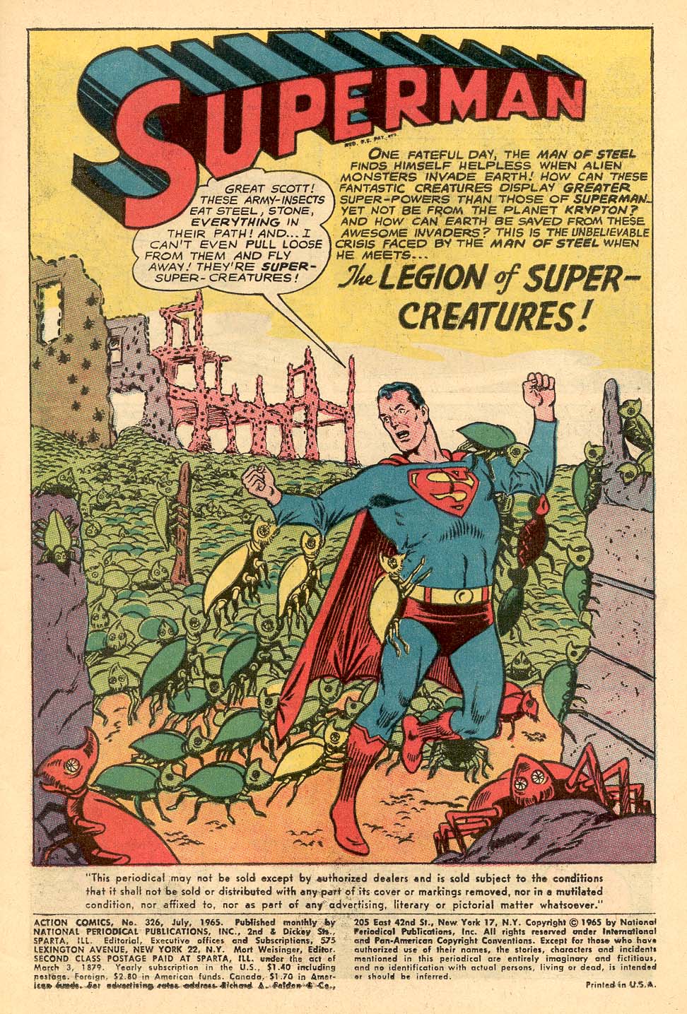 Read online Action Comics (1938) comic -  Issue #326 - 3