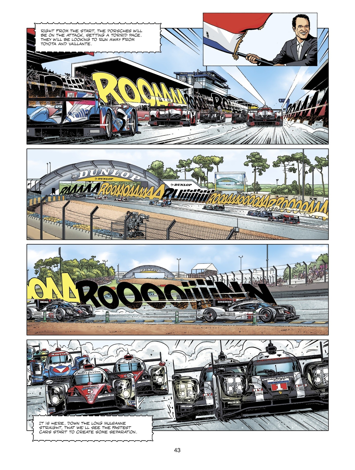Read online Michel Vaillant comic -  Issue #6 - 43