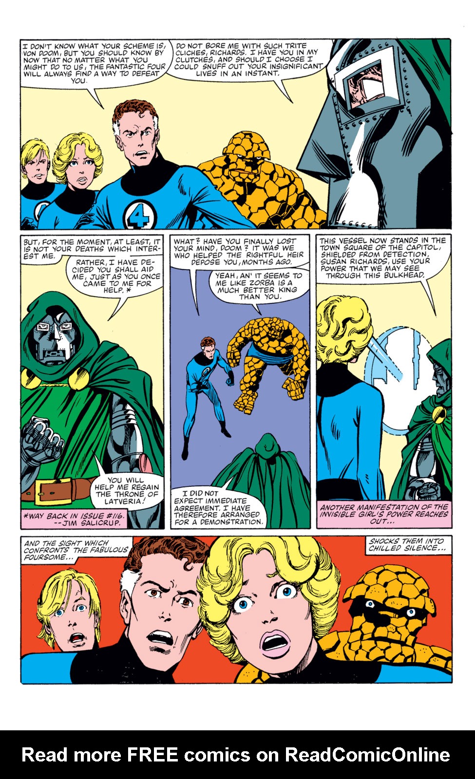 Read online Fantastic Four (1961) comic -  Issue #246 - 22