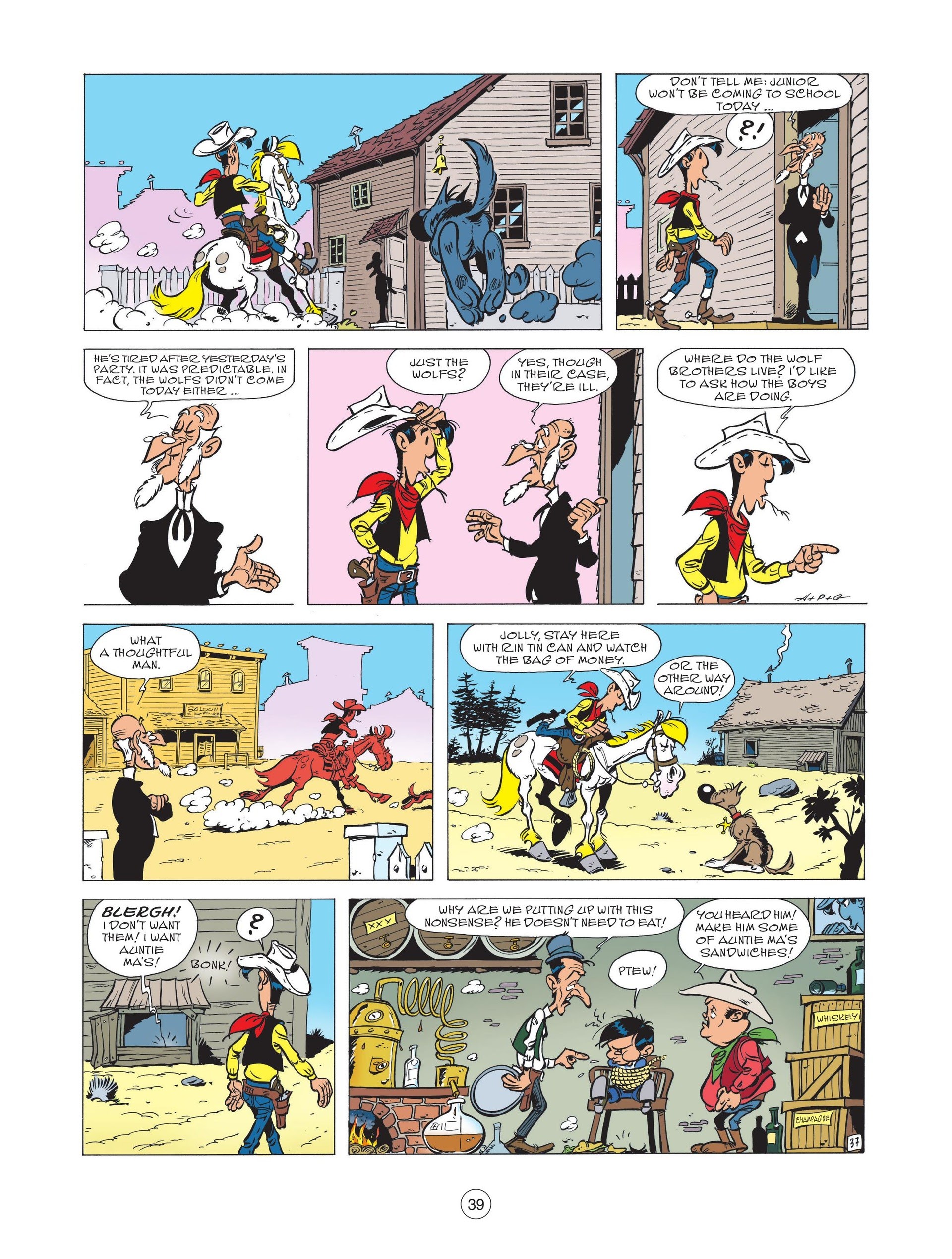 Read online A Lucky Luke Adventure comic -  Issue #78 - 41