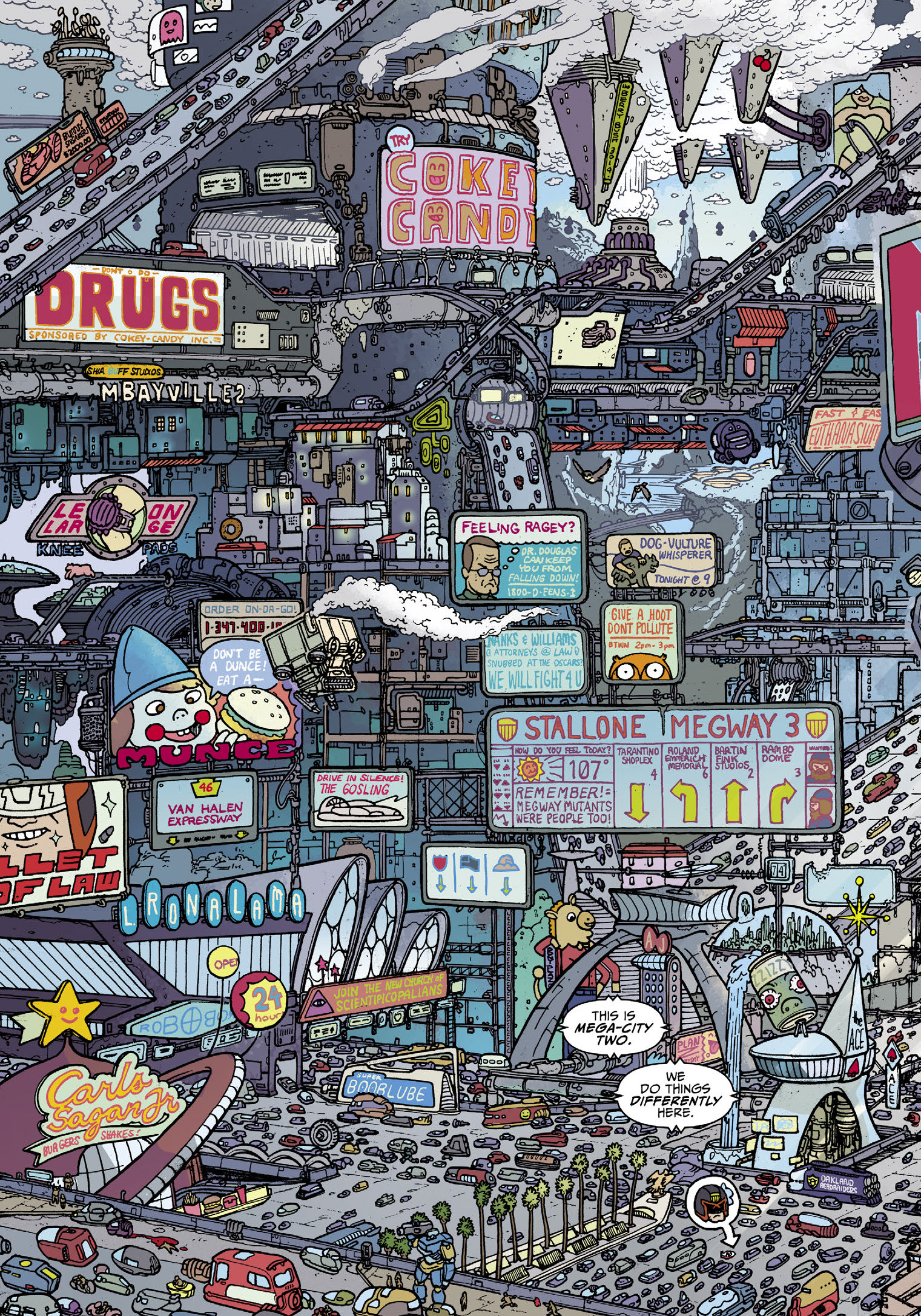 Read online Judge Dredd Megazine (Vol. 5) comic -  Issue #451 - 96