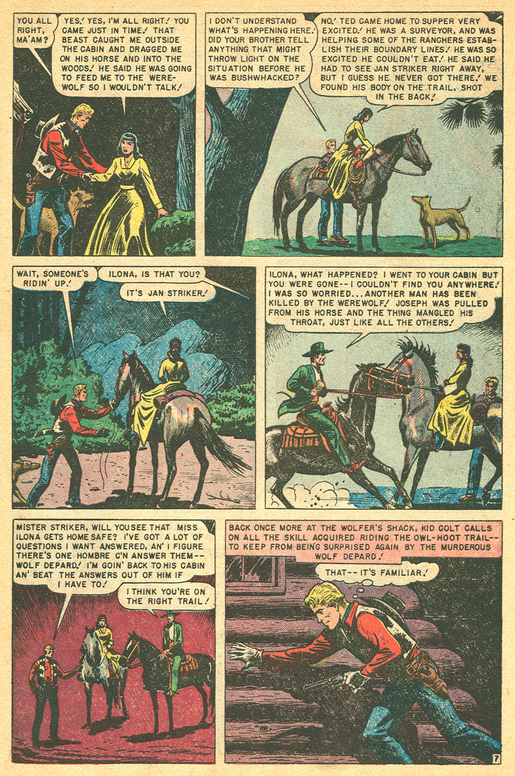 Read online Kid Colt Outlaw comic -  Issue #6 - 9