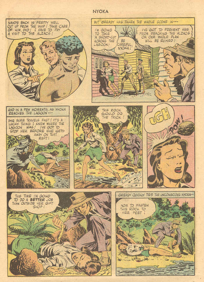 Read online Nyoka the Jungle Girl (1945) comic -  Issue #6 - 10