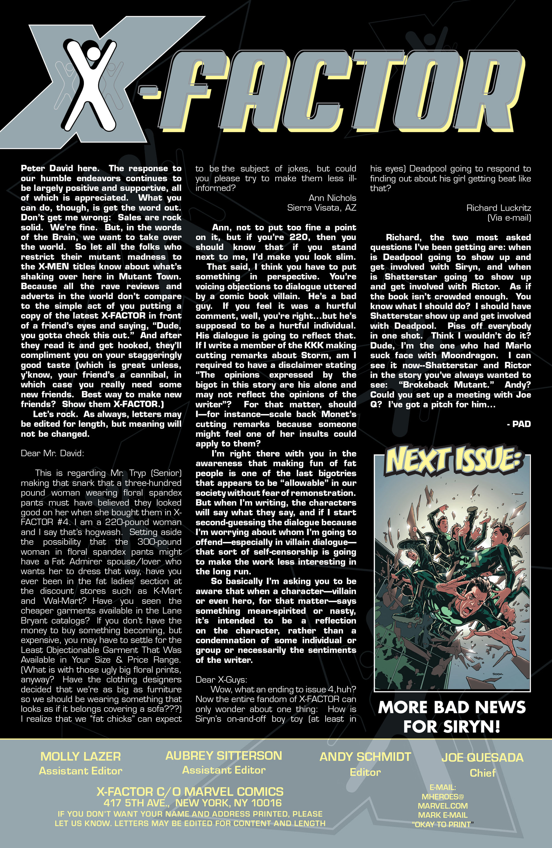 Read online X-Factor (2006) comic -  Issue #6 - 25