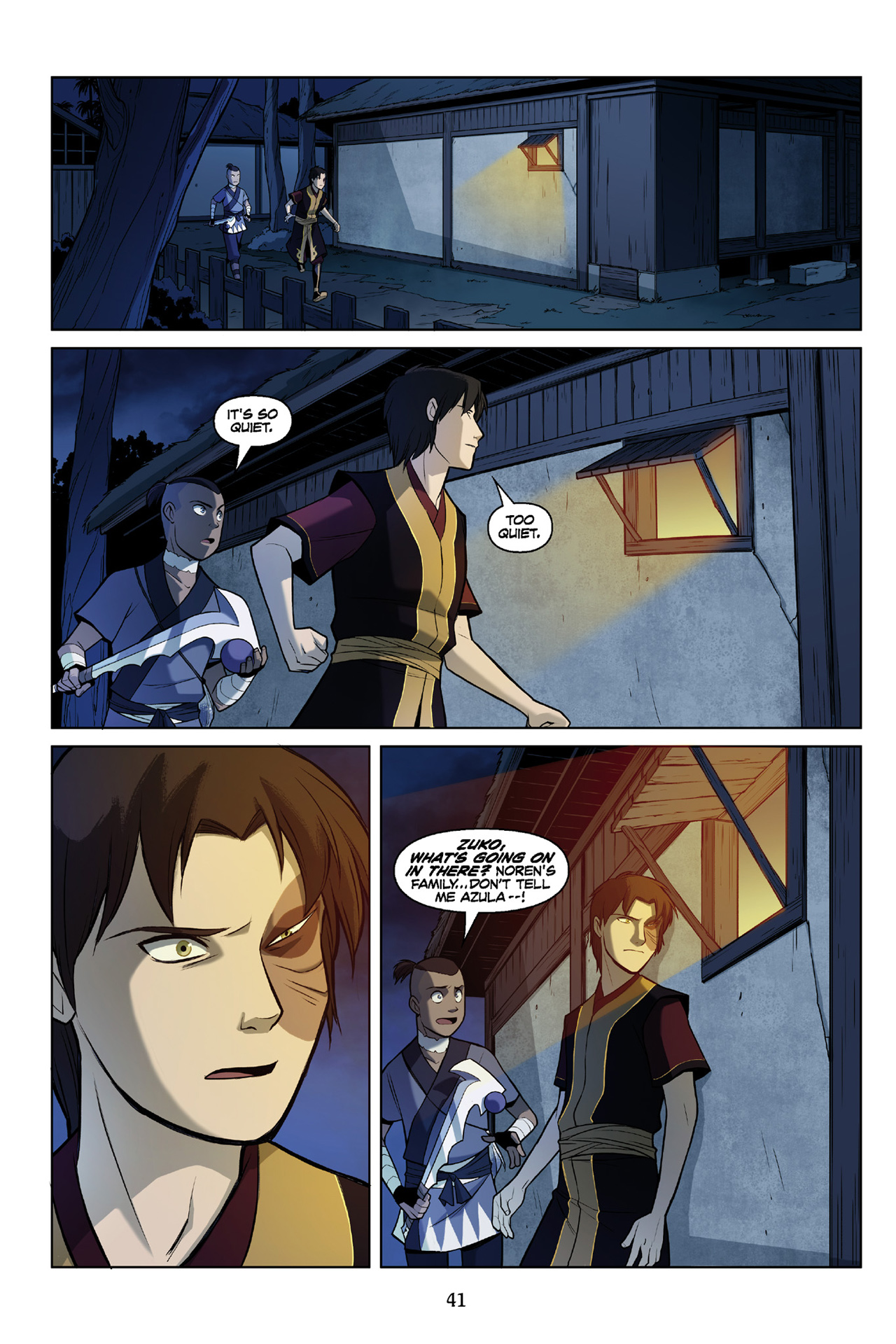 Read online Nickelodeon Avatar: The Last Airbender - The Search comic -  Issue # Part 3 - 42