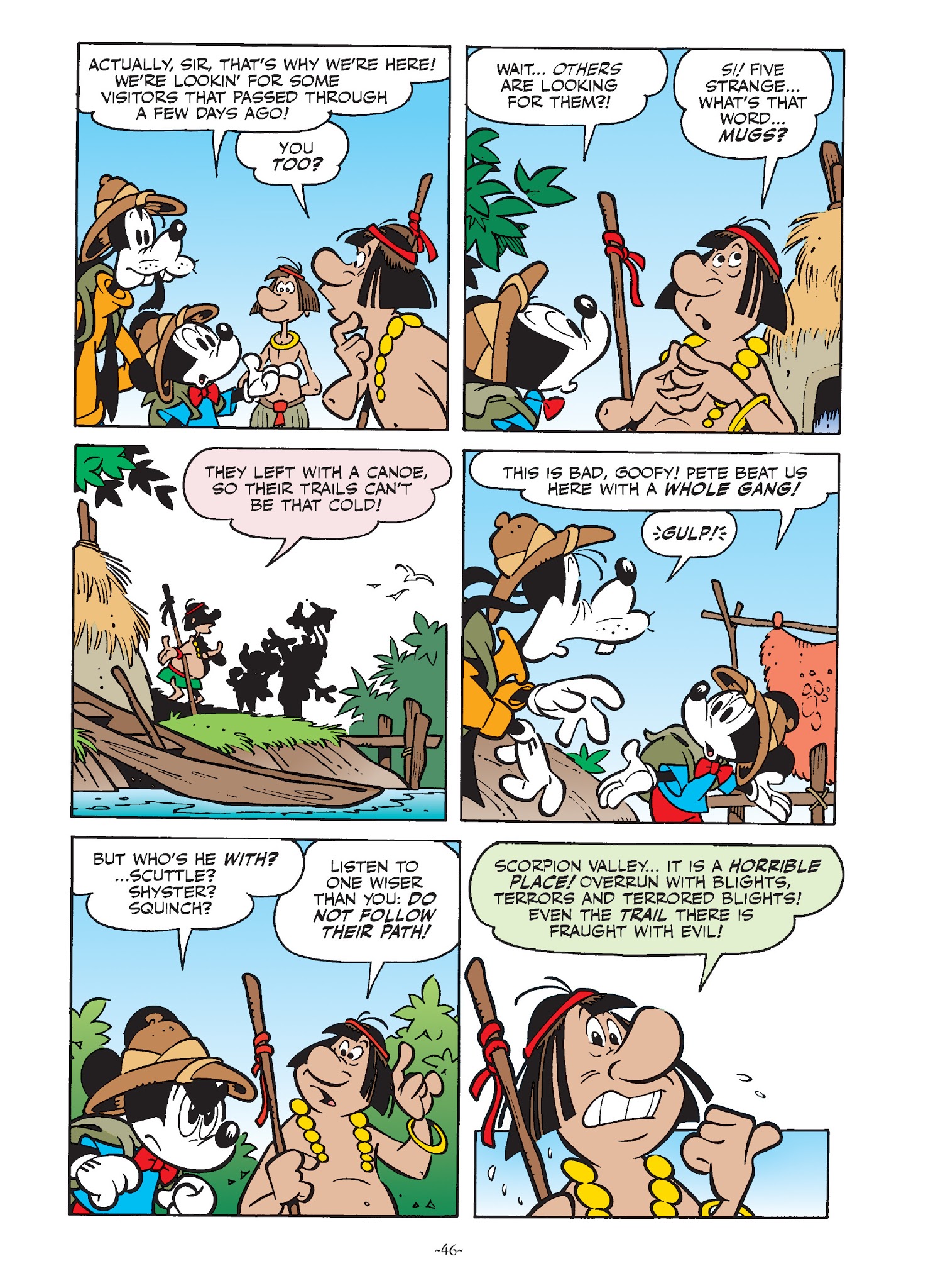 Read online Mickey and Donald: The Search For the Zodiac Stone comic -  Issue # TPB - 45