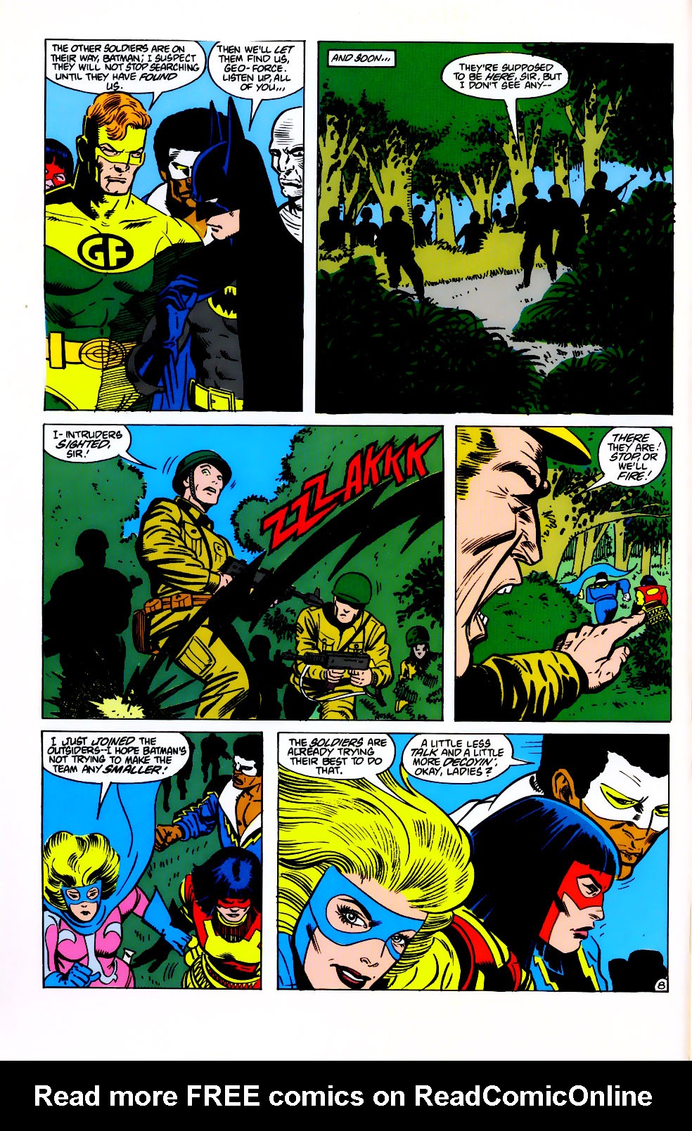 Read online The Outsiders (1985) comic -  Issue #24 - 9