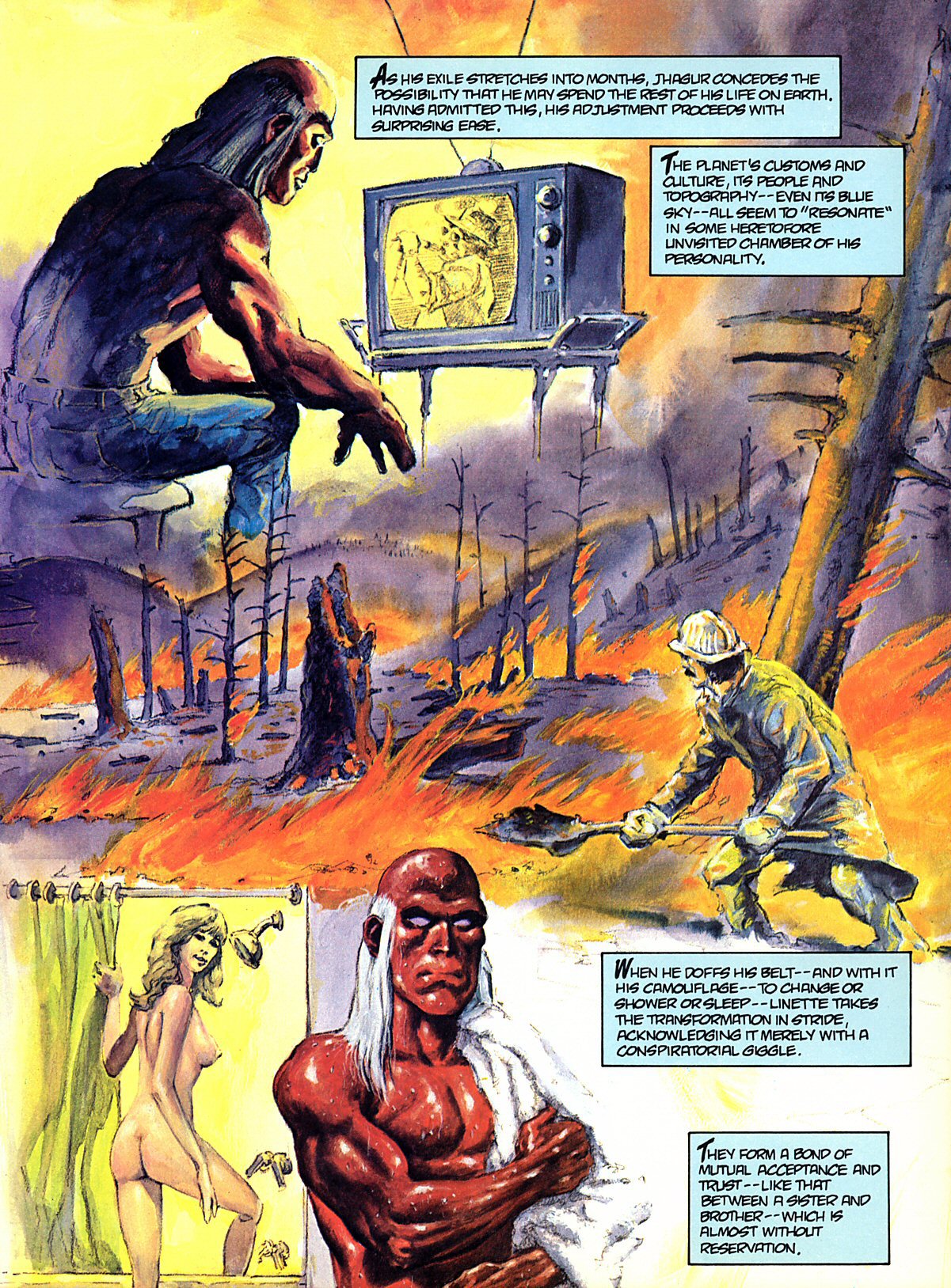 Read online Marvel Graphic Novel comic -  Issue #11 - Void Indigo - 38