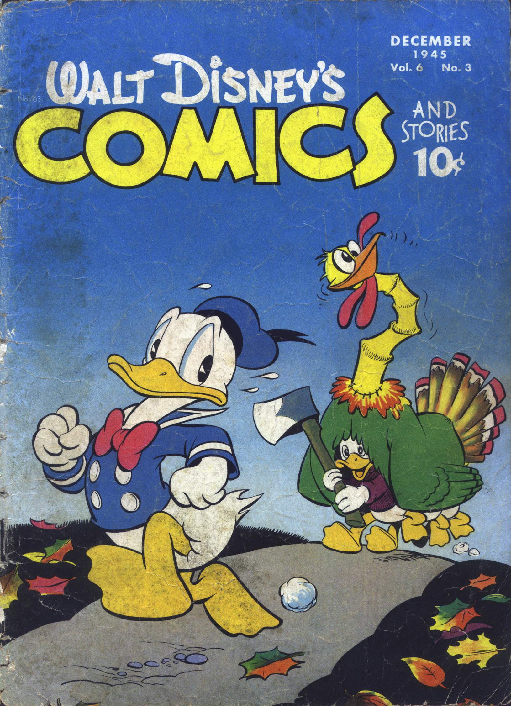 Read online Walt Disney's Comics and Stories comic -  Issue #63 - 1