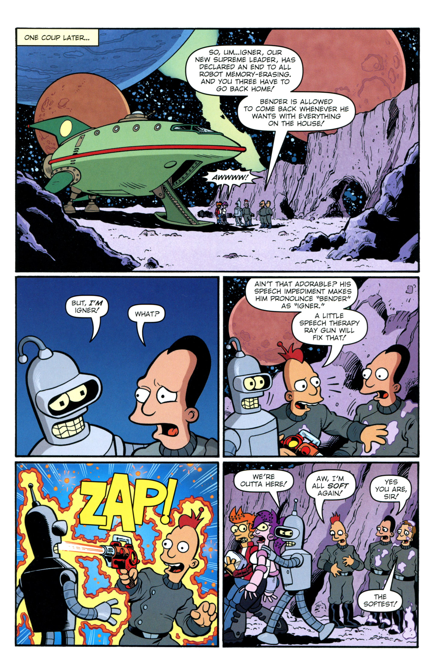 Read online Futurama Comics comic -  Issue #63 - 18